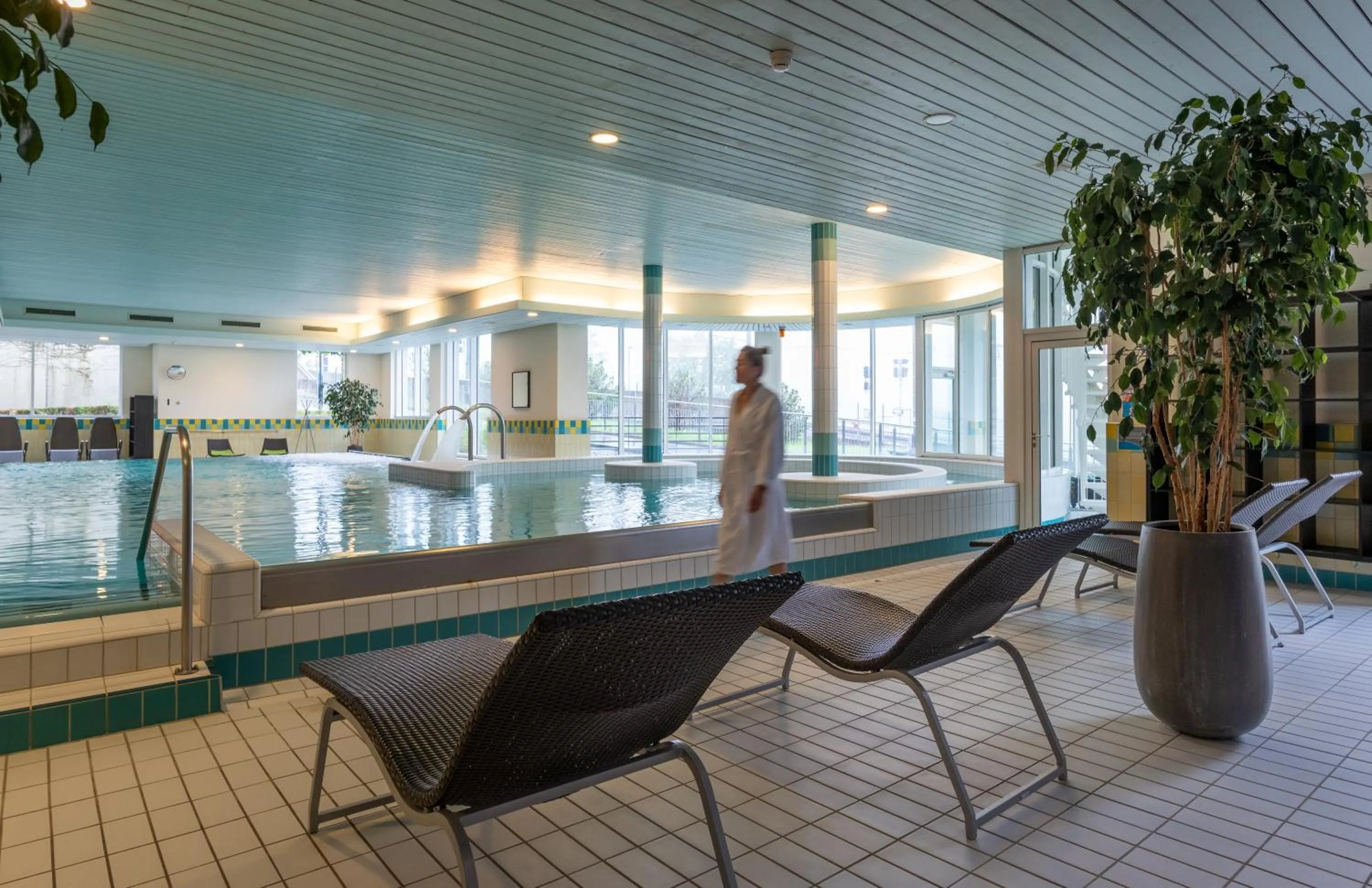Spa and wellness centre/facilities in Hotel Victoria Lauberhorn Wengen, a Faern Collection Hotel