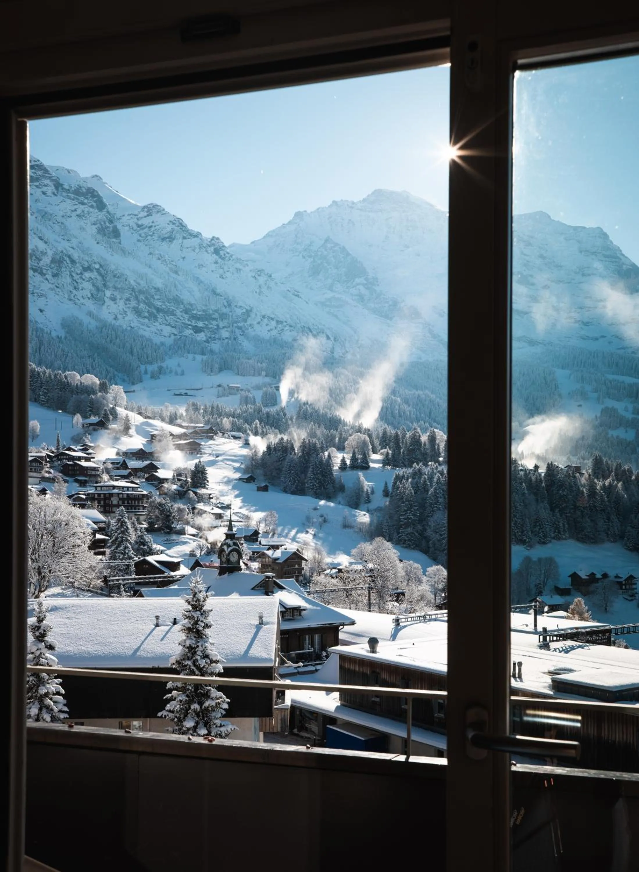 Neighbourhood in Hotel Victoria Lauberhorn Wengen, a Faern Collection Hotel