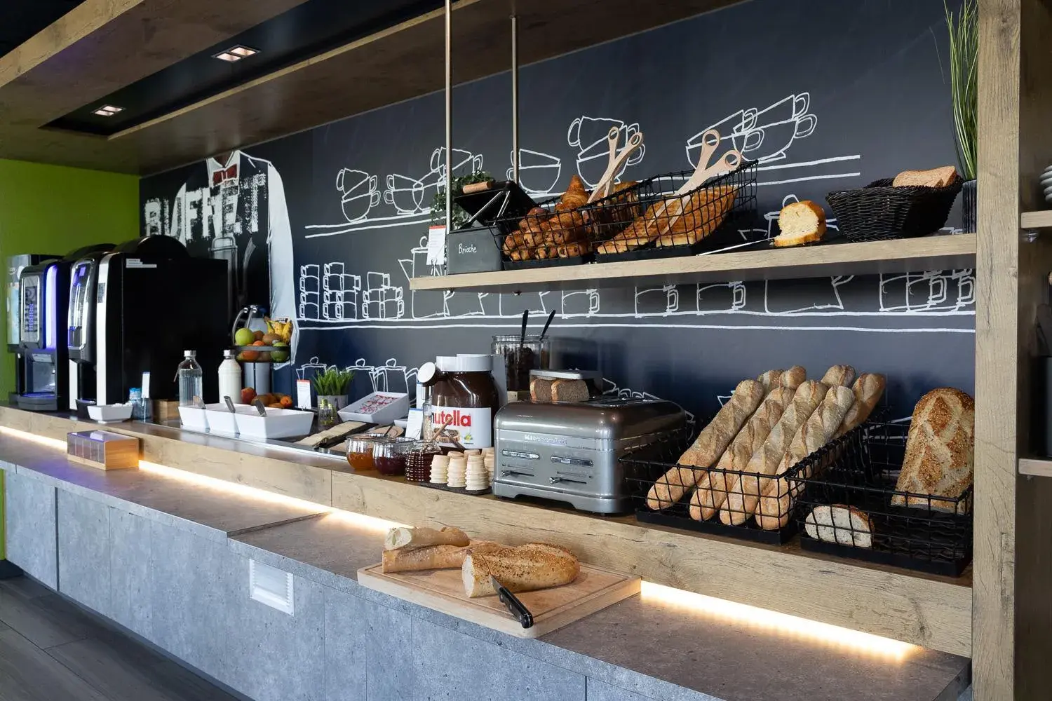 Breakfast in Ibis Budget Perpignan Nord Rivesaltes Breakfast in Ibis Budget Perpignan Nord Rivesaltes