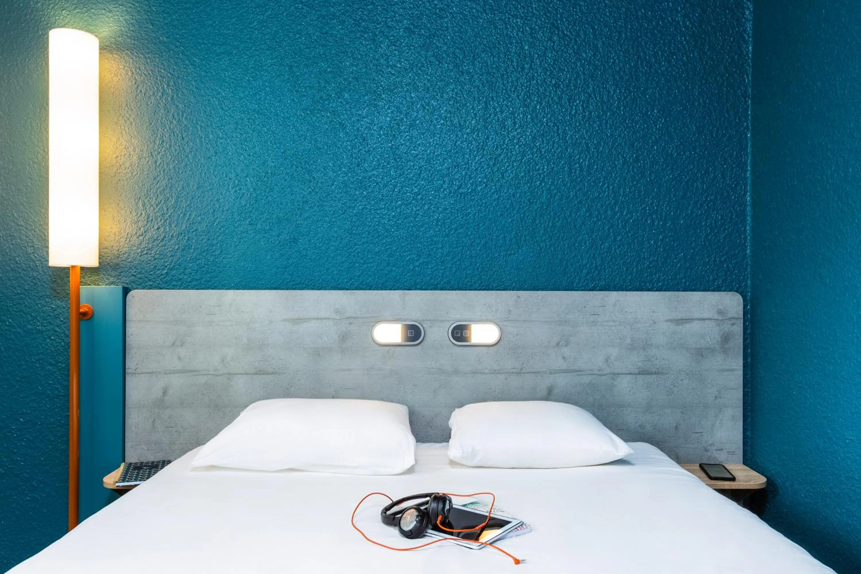 Bed in Ibis Budget Perpignan Nord Rivesaltes