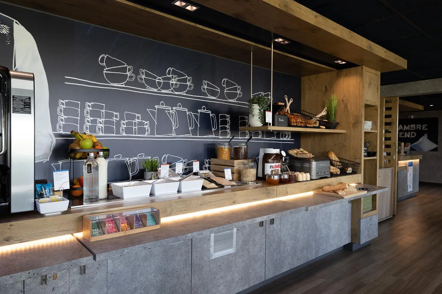 Breakfast in Ibis Budget Perpignan Nord Rivesaltes