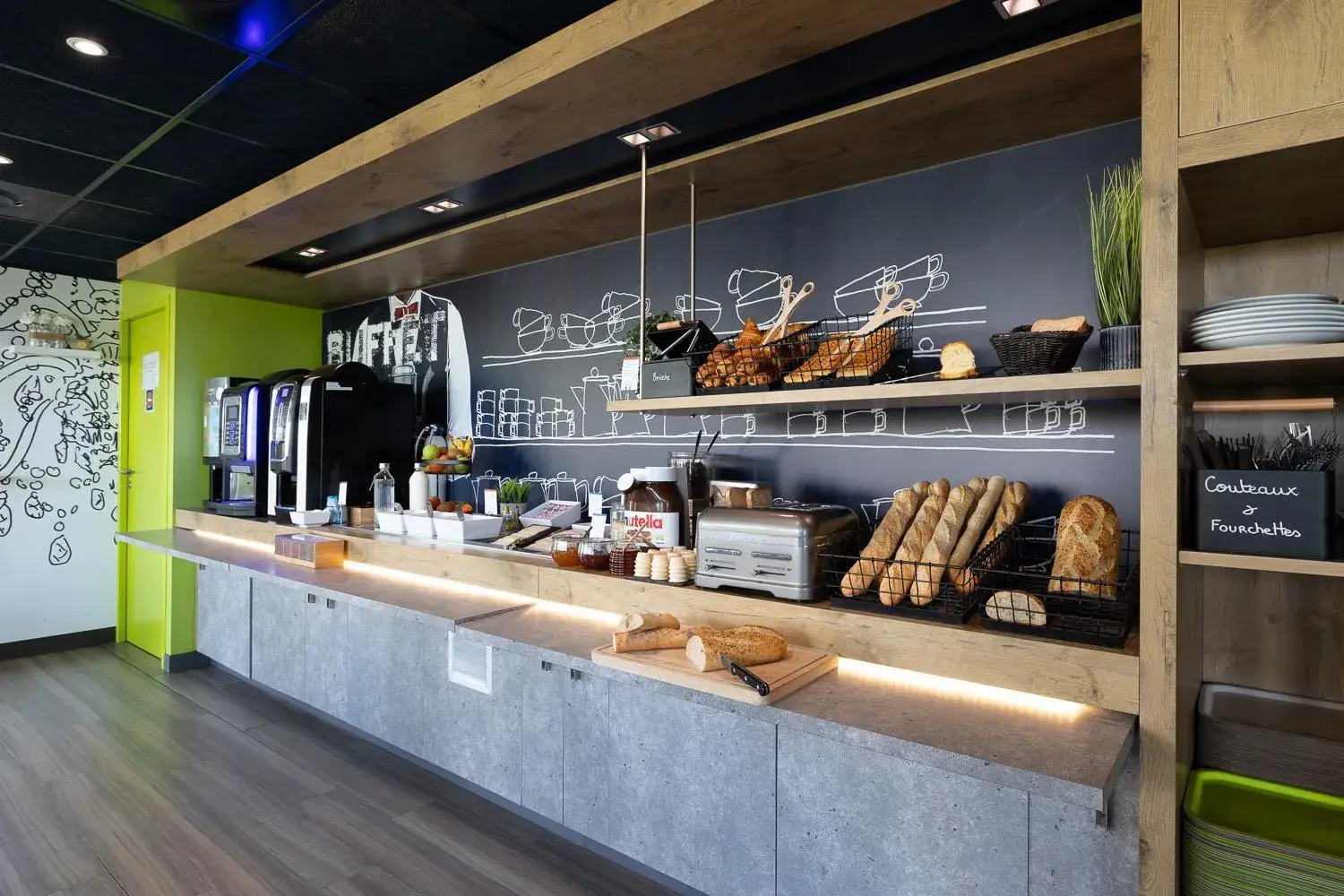Breakfast in Ibis Budget Perpignan Nord Rivesaltes Breakfast in Ibis Budget Perpignan Nord Rivesaltes