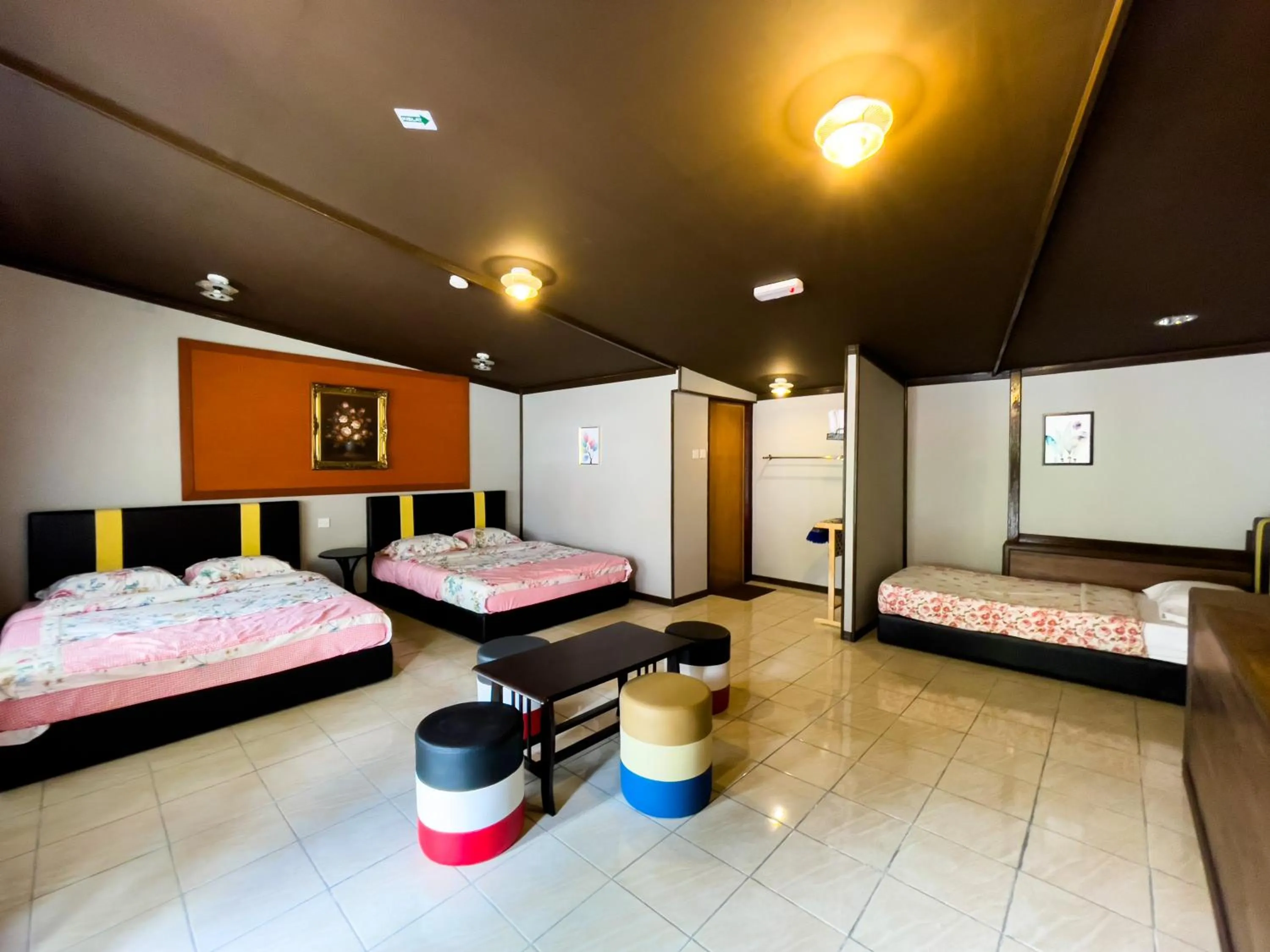 Bed in Sunrise Kundasang Resort