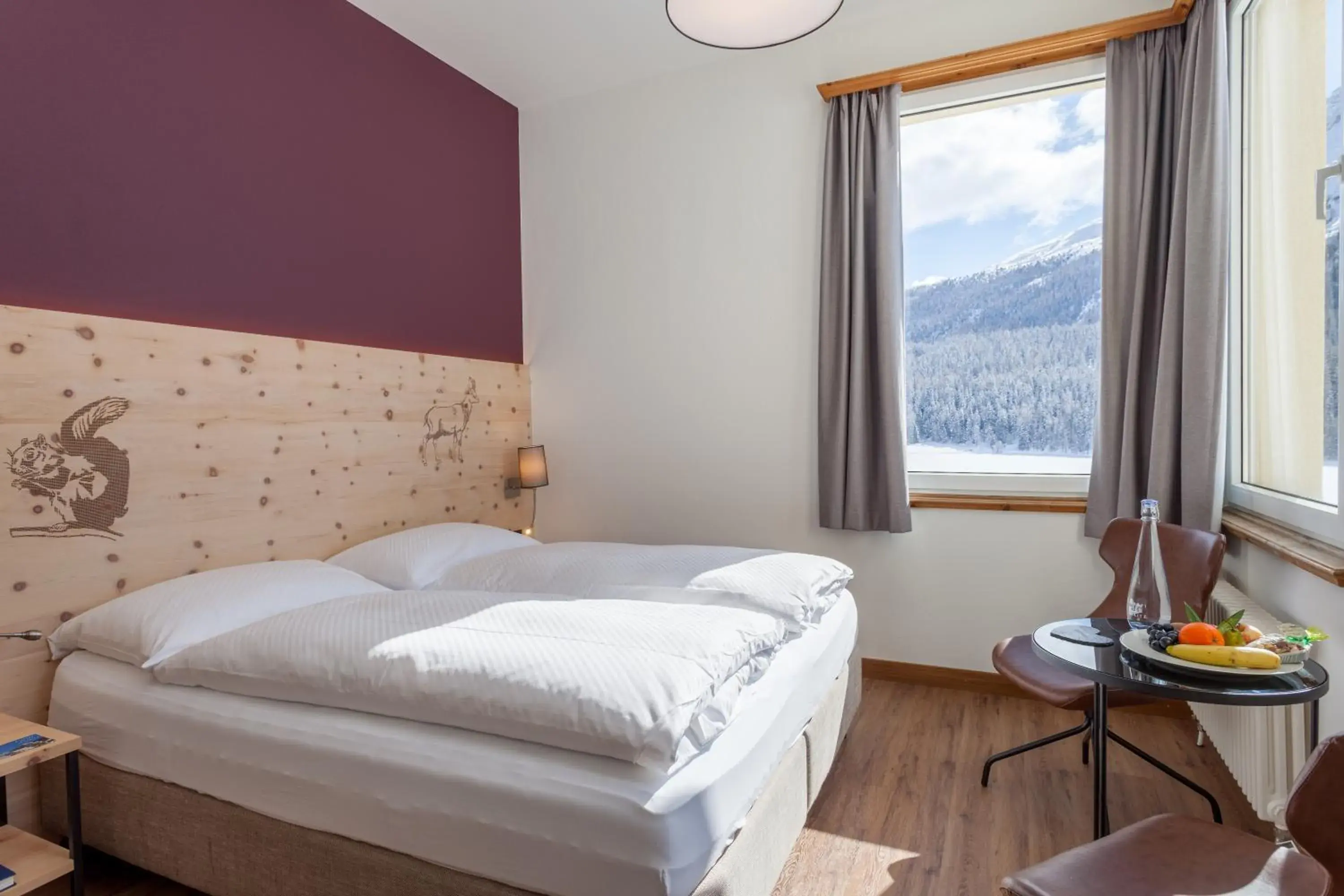 Double Room with Lake View in Hotel Waldhaus am See Double Room with Lake View in Hotel Waldhaus am See