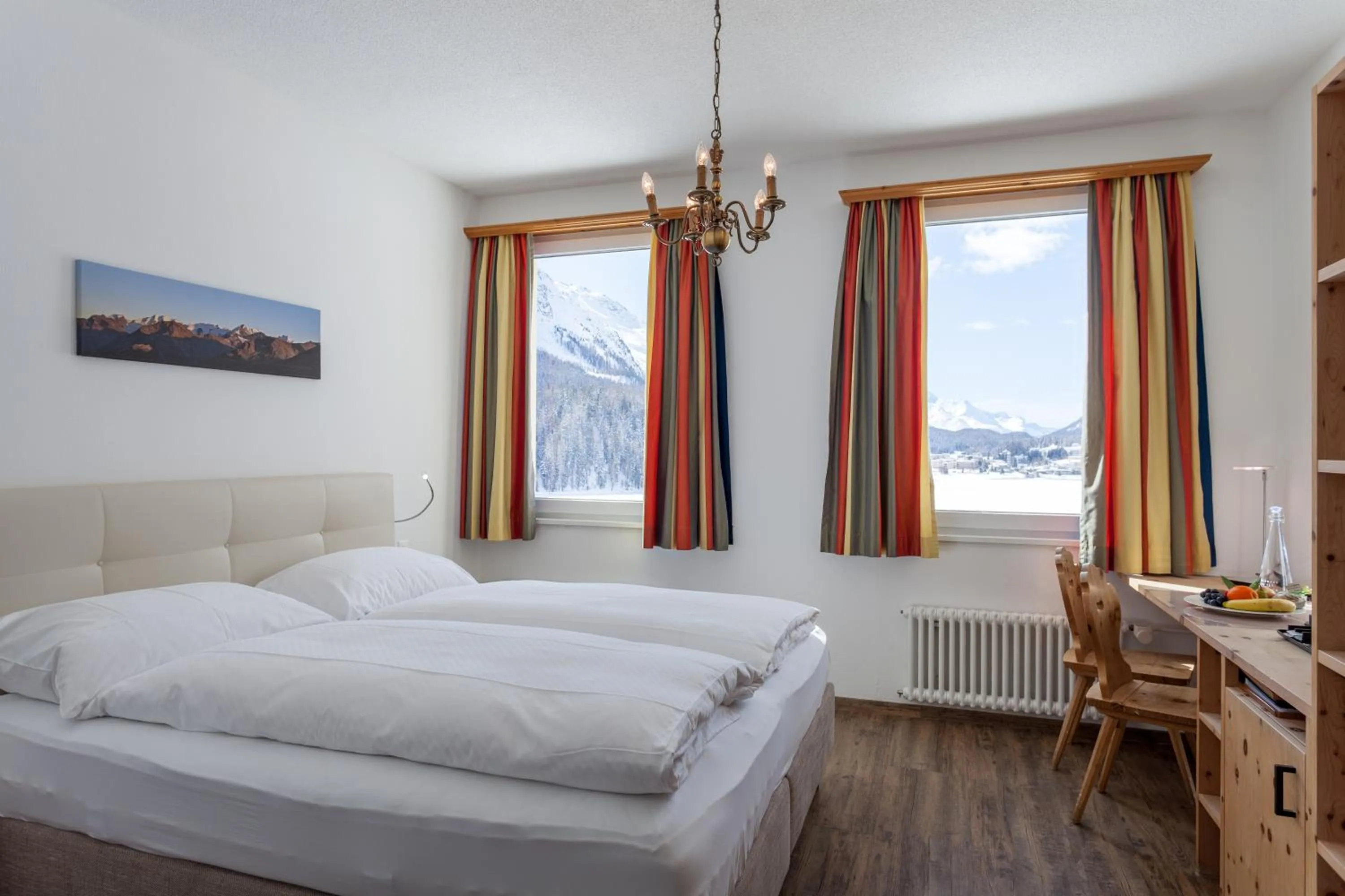 Photo of the whole room, Bed in Hotel Waldhaus am See