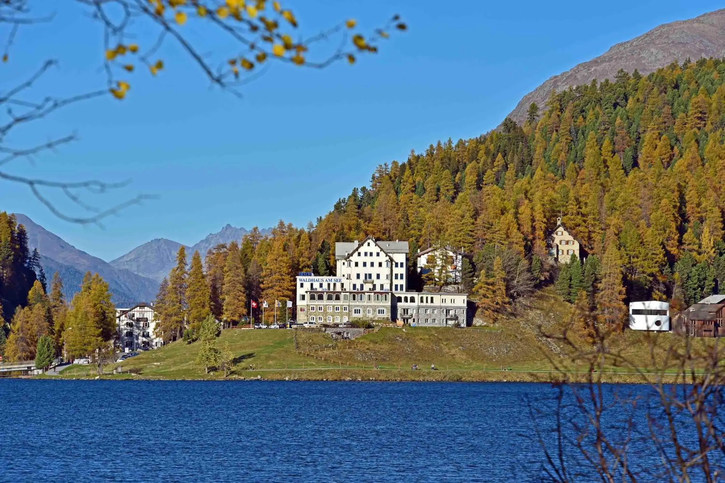 Property building in Hotel Waldhaus am See Property building in Hotel Waldhaus am See