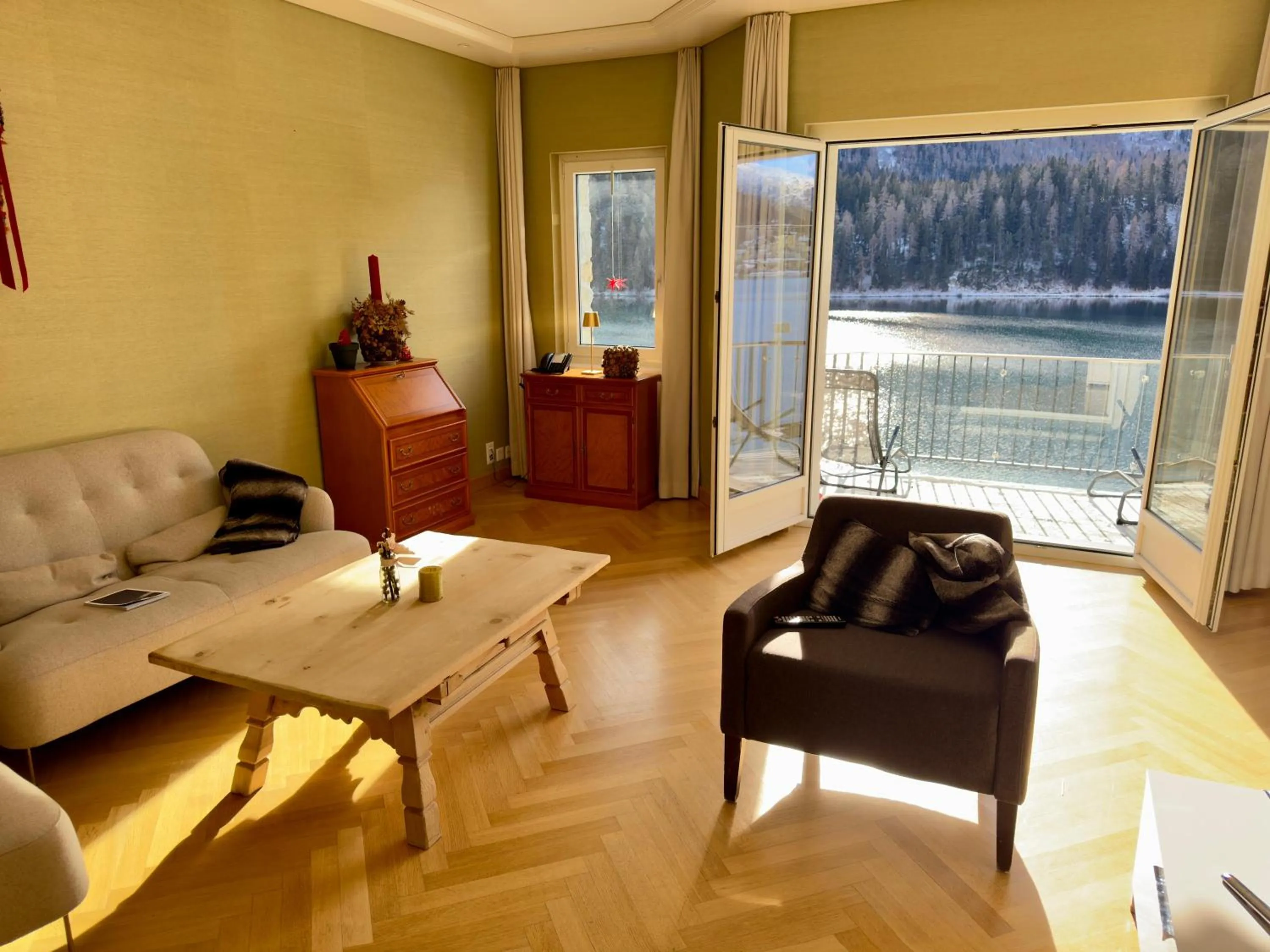 Living room in Hotel Waldhaus am See