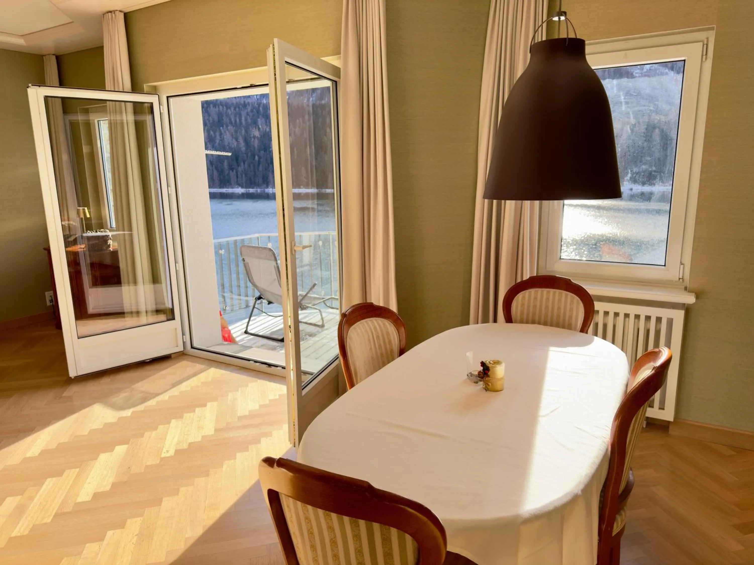 Balcony/Terrace in Hotel Waldhaus am See