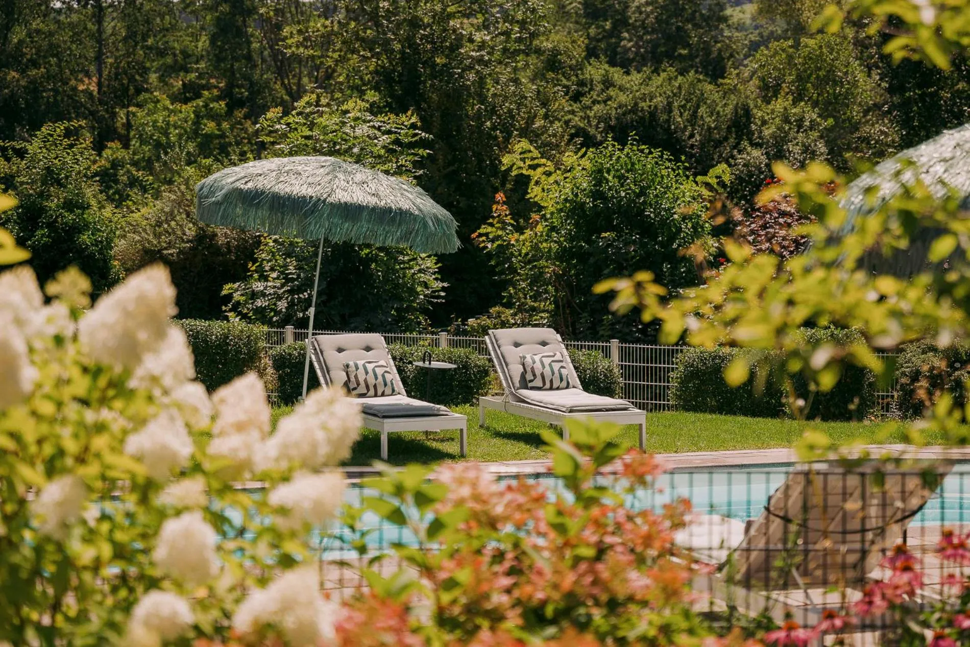 Garden in Hotel Mühle