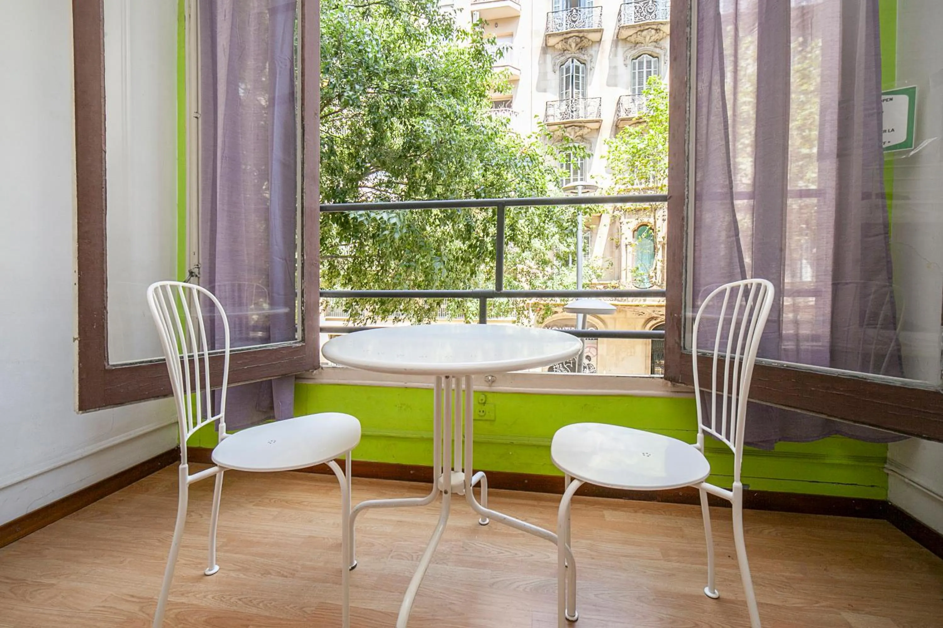 Property building in Fabrizzios Terrace Hostel