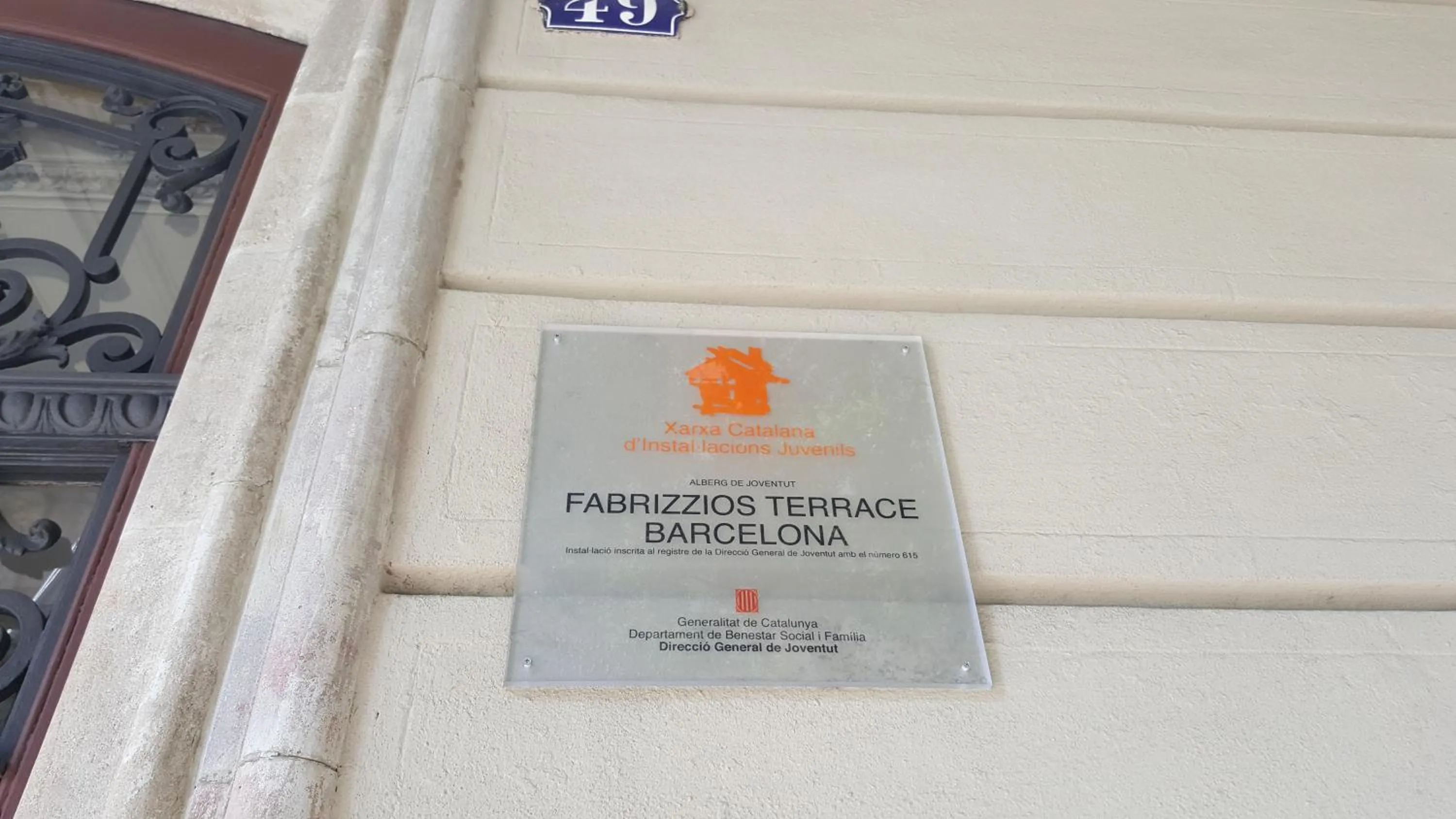 Property logo or sign in Fabrizzios Terrace Hostel
