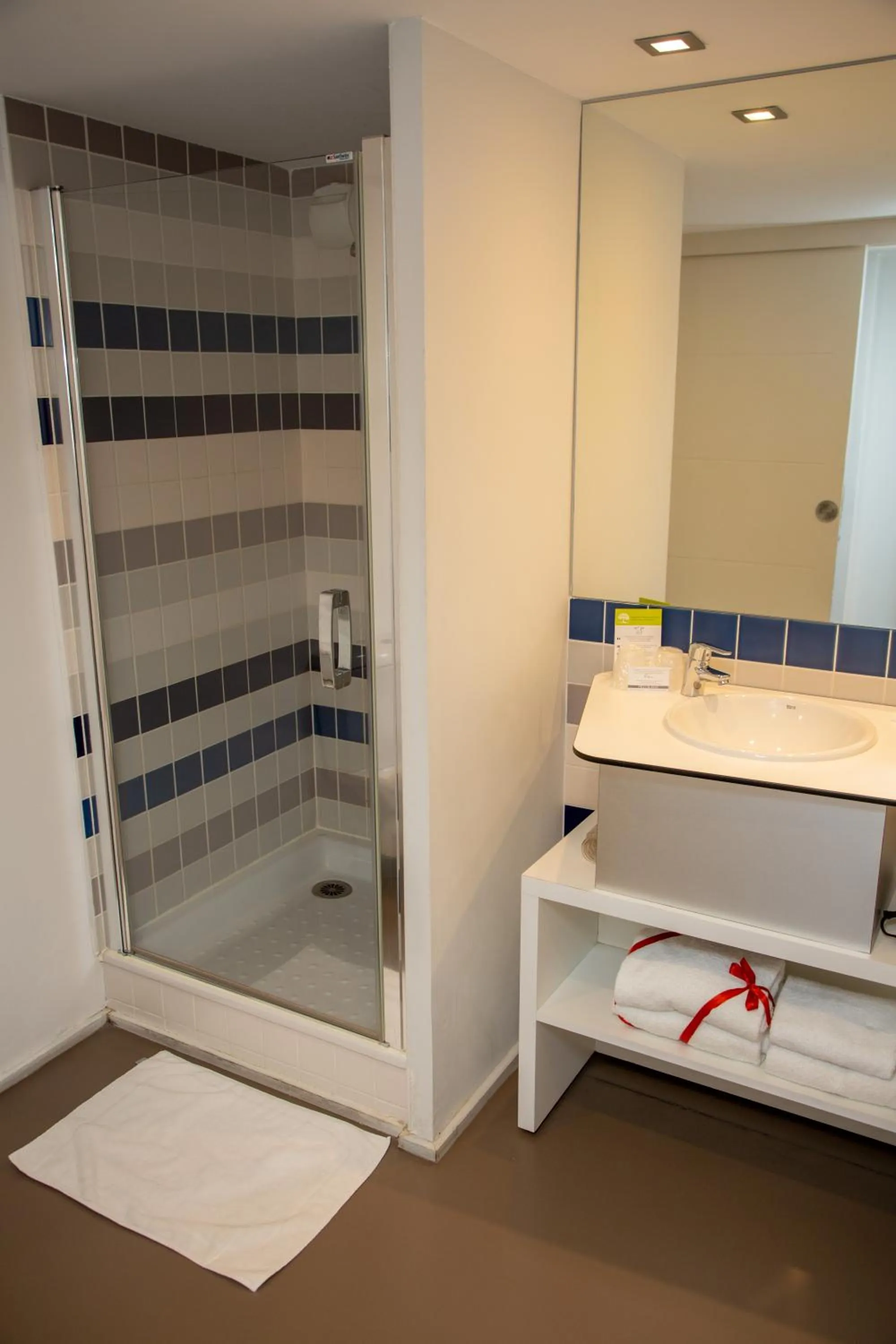 Shower in Privilège Appart Hôtel Saint Exupéry