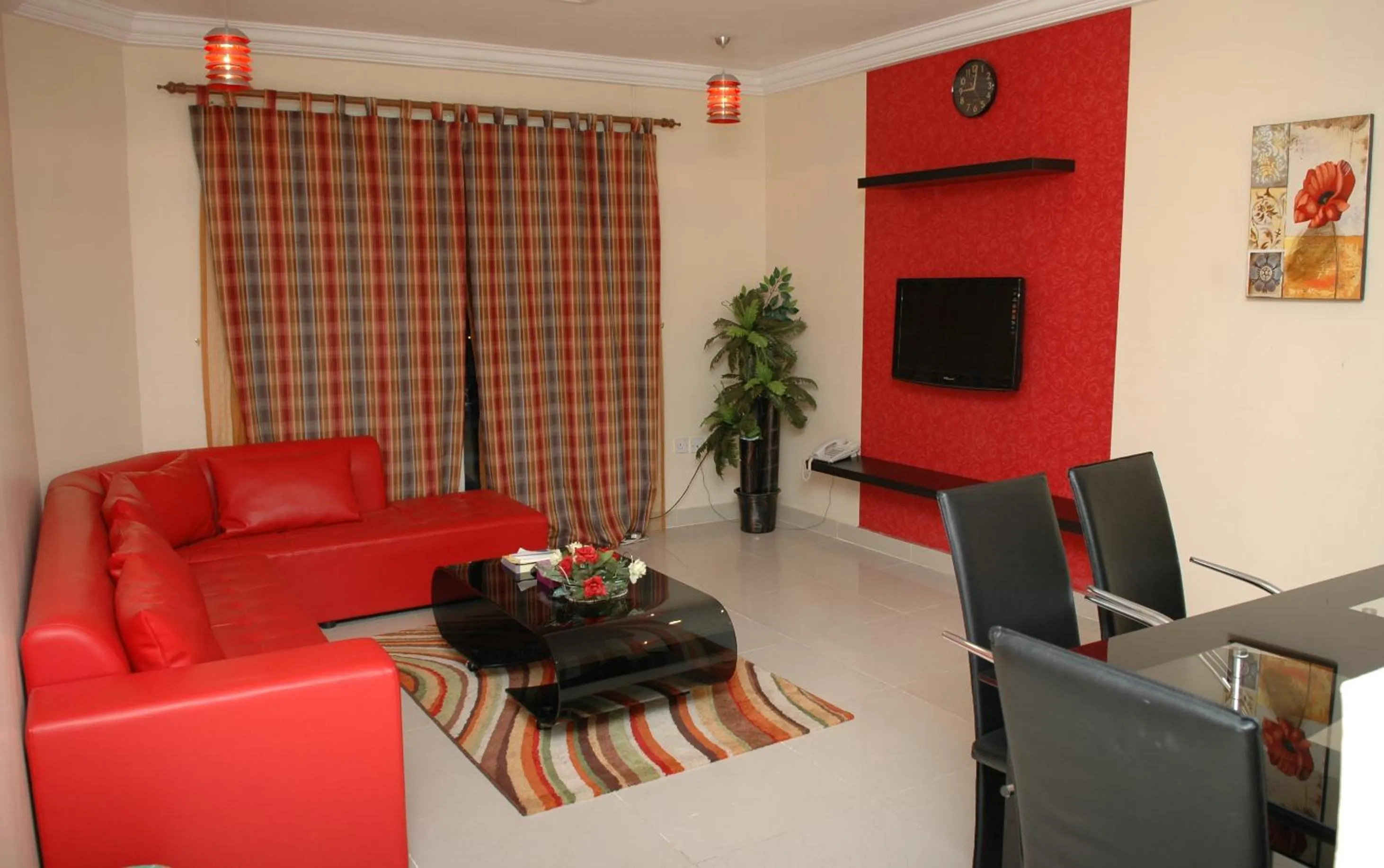 Living room in Arinza Tower Quality Apartments