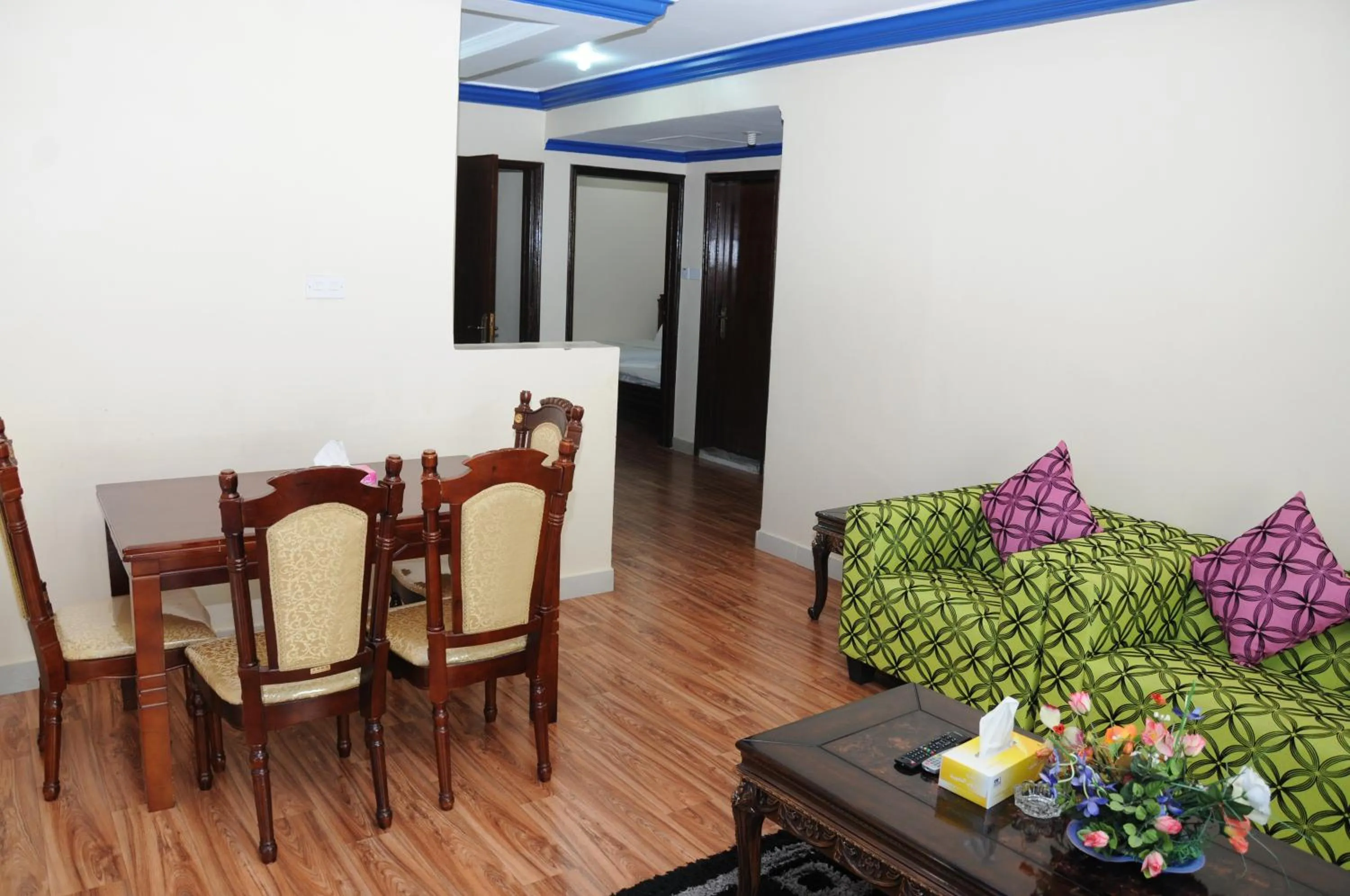 Dining area in Arinza Tower Quality Apartments