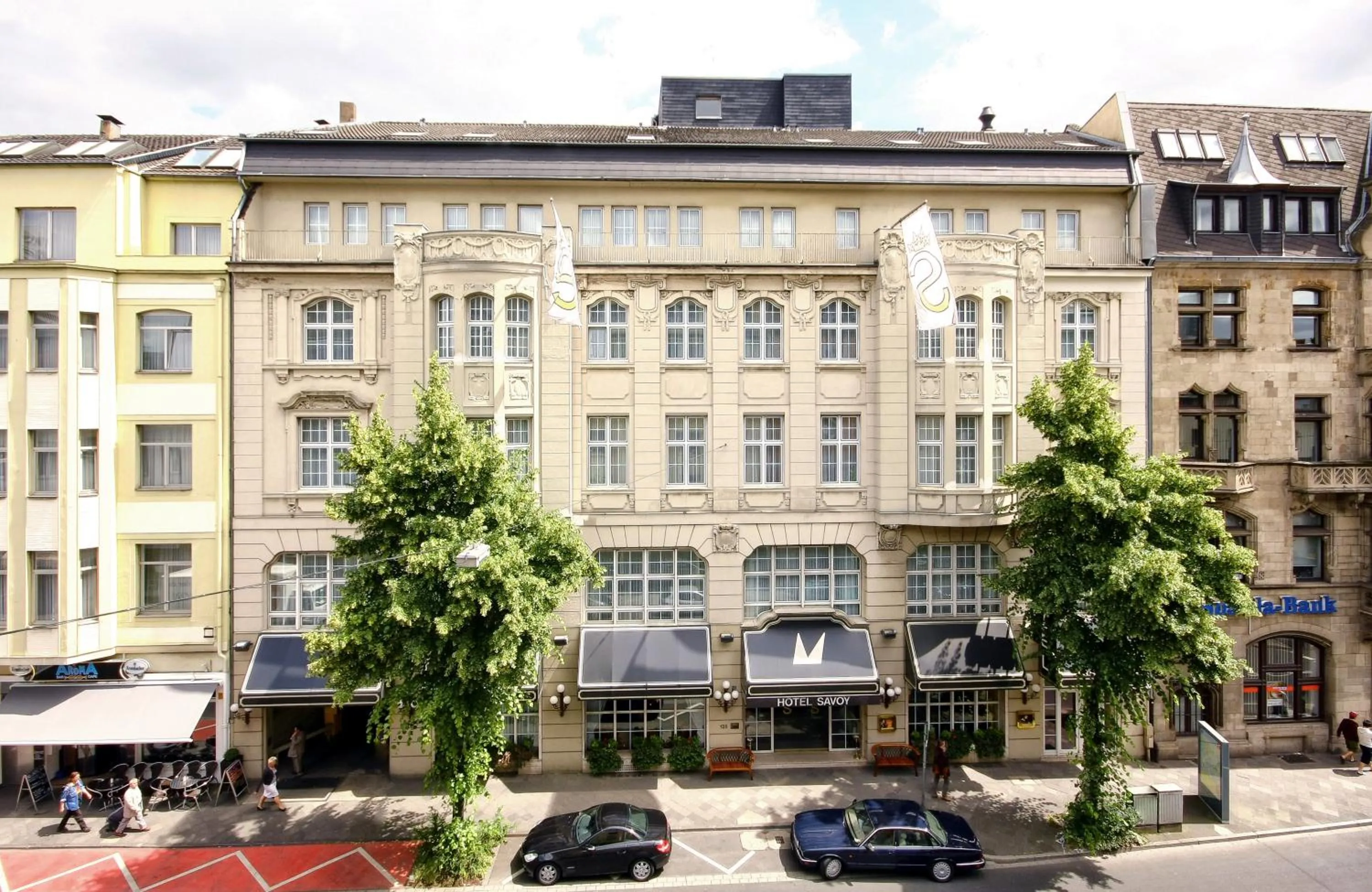 Property building in Leonardo Boutique Hotel Düsseldorf