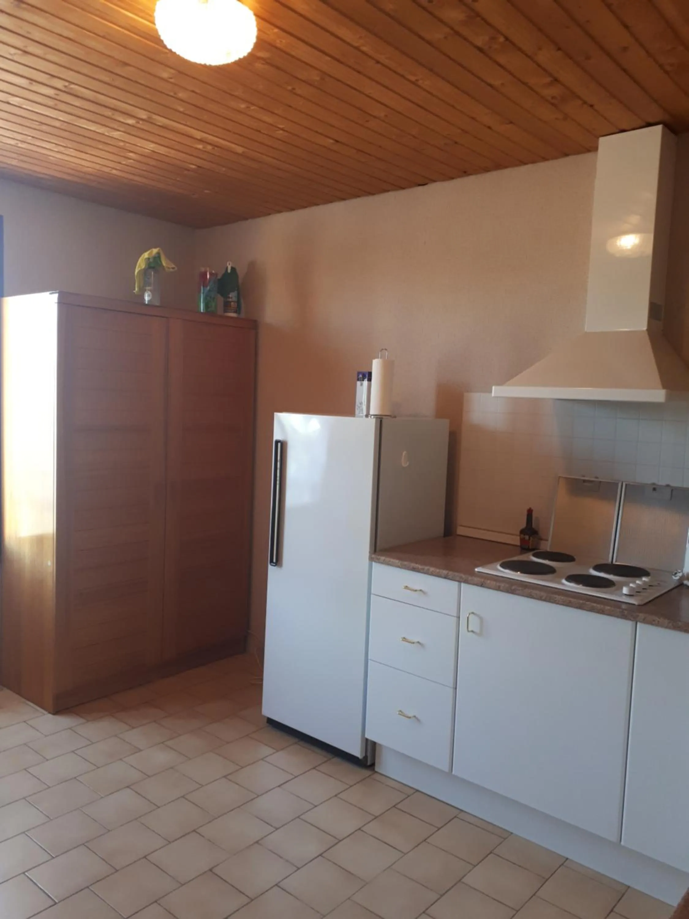 Communal kitchen in Leo's Chambres d'Hôte