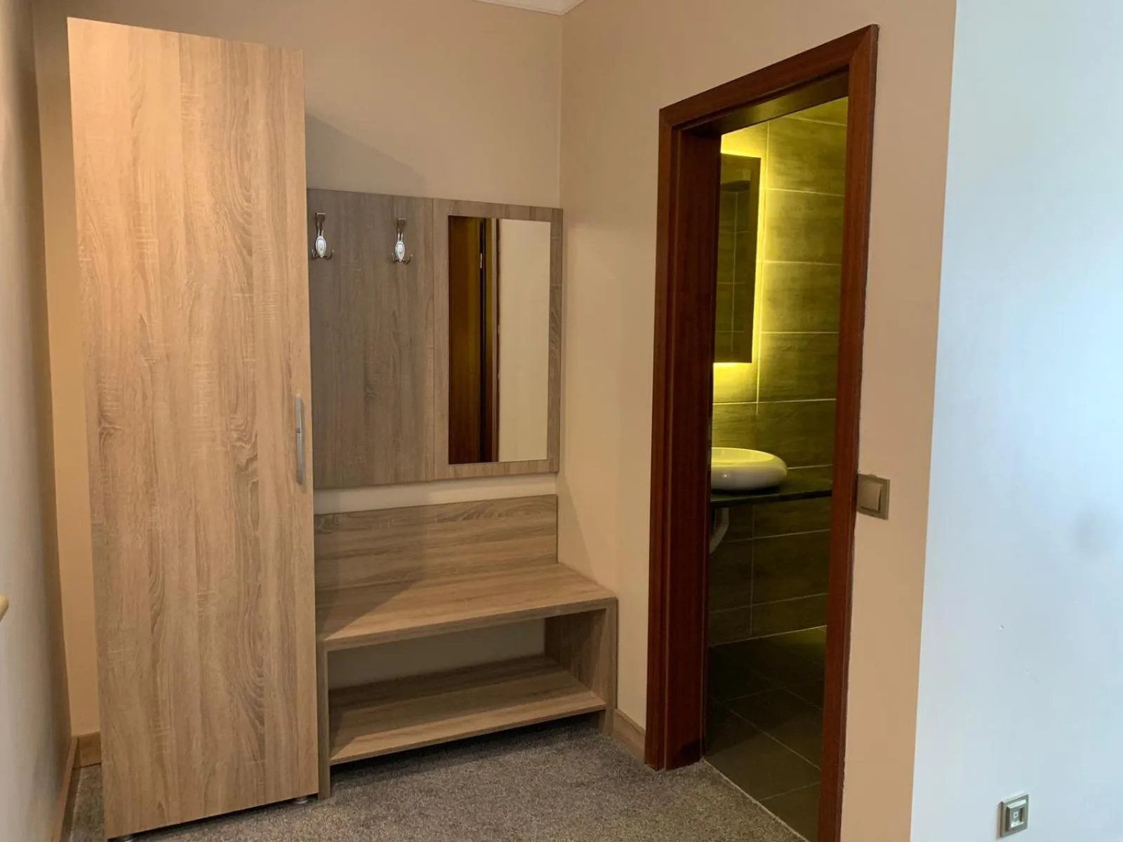 Steam room, Bed in Hotel zur Riede bei Bremen