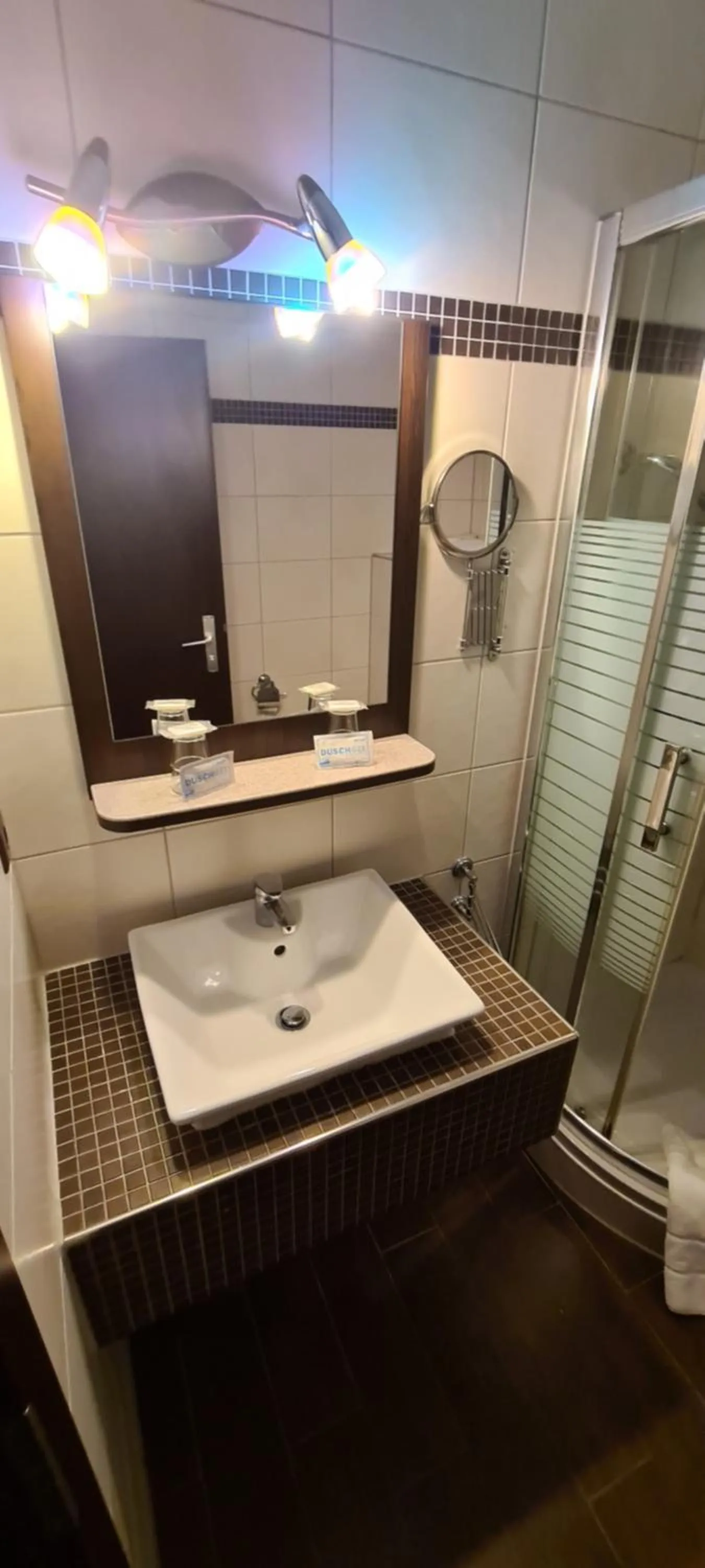 Bathroom in Hotel zur Riede bei Bremen
