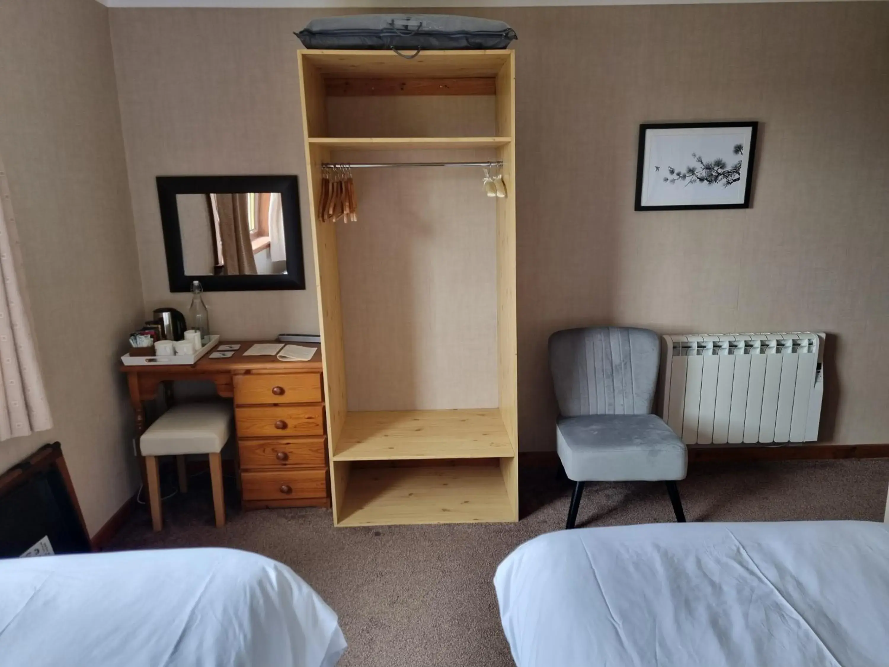 Twin Room in Brae Lea House, Lochboisdale, South Uist. Outer Hebrides Twin Room in Brae Lea House, Lochboisdale, South Uist. Outer Hebrides