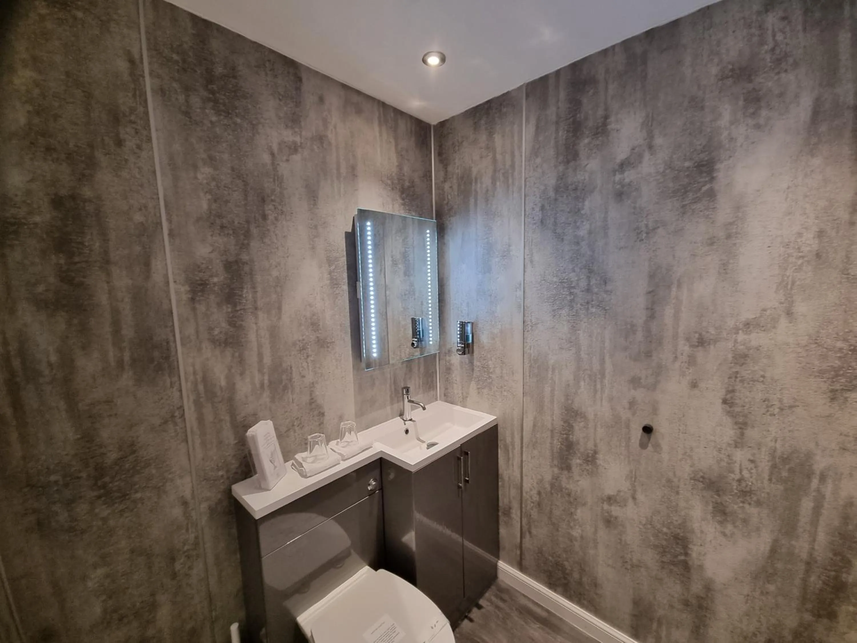 Bathroom in Brae Lea House, Lochboisdale, South Uist. Outer Hebrides