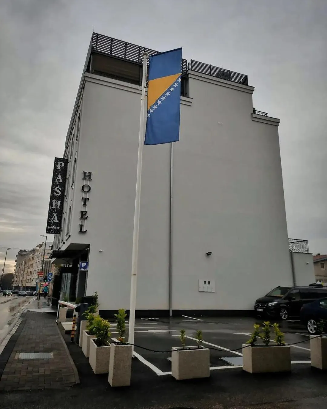 Property building in Hotel Pasha