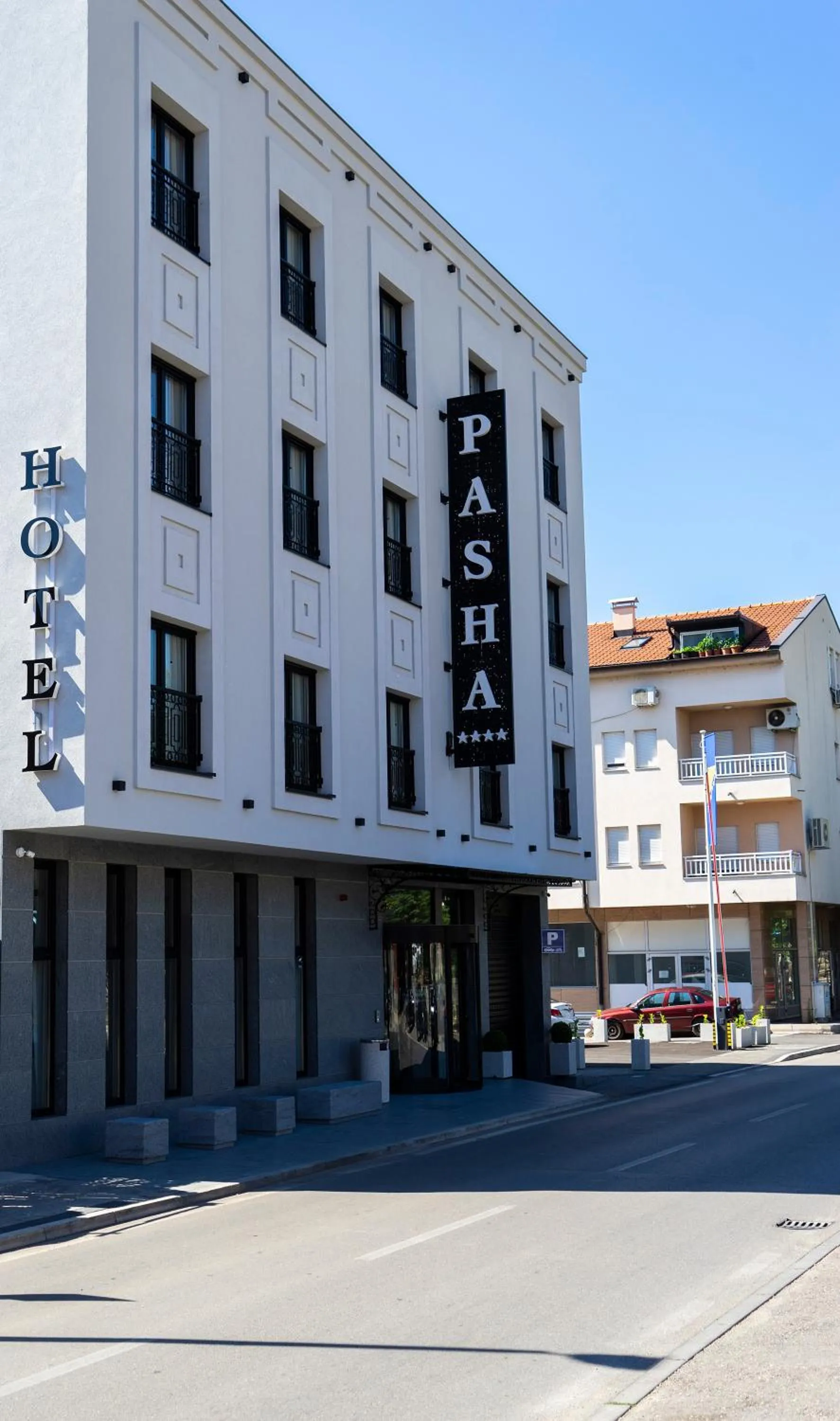 Property building in Hotel Pasha