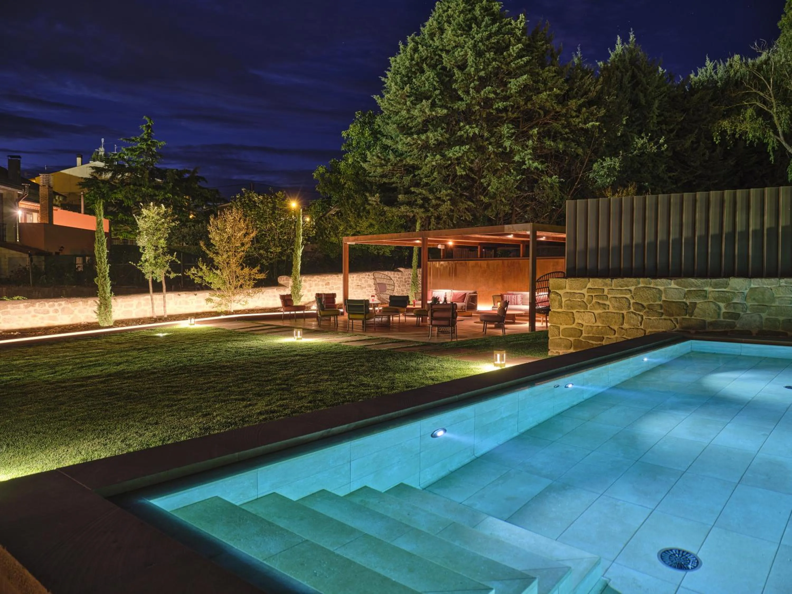 Swimming pool in Palacio de Samaniego