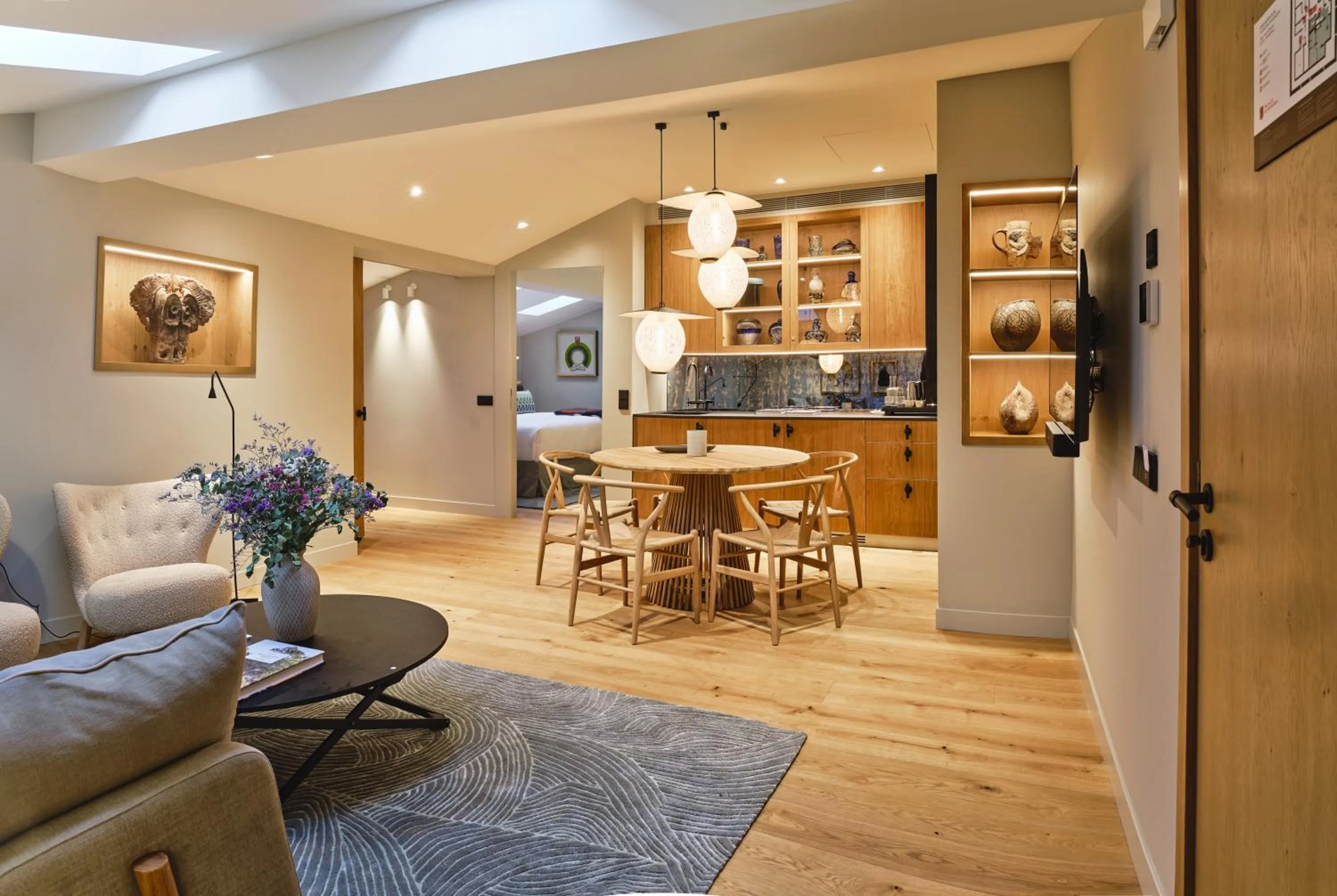 Dining area in Palacio de Samaniego