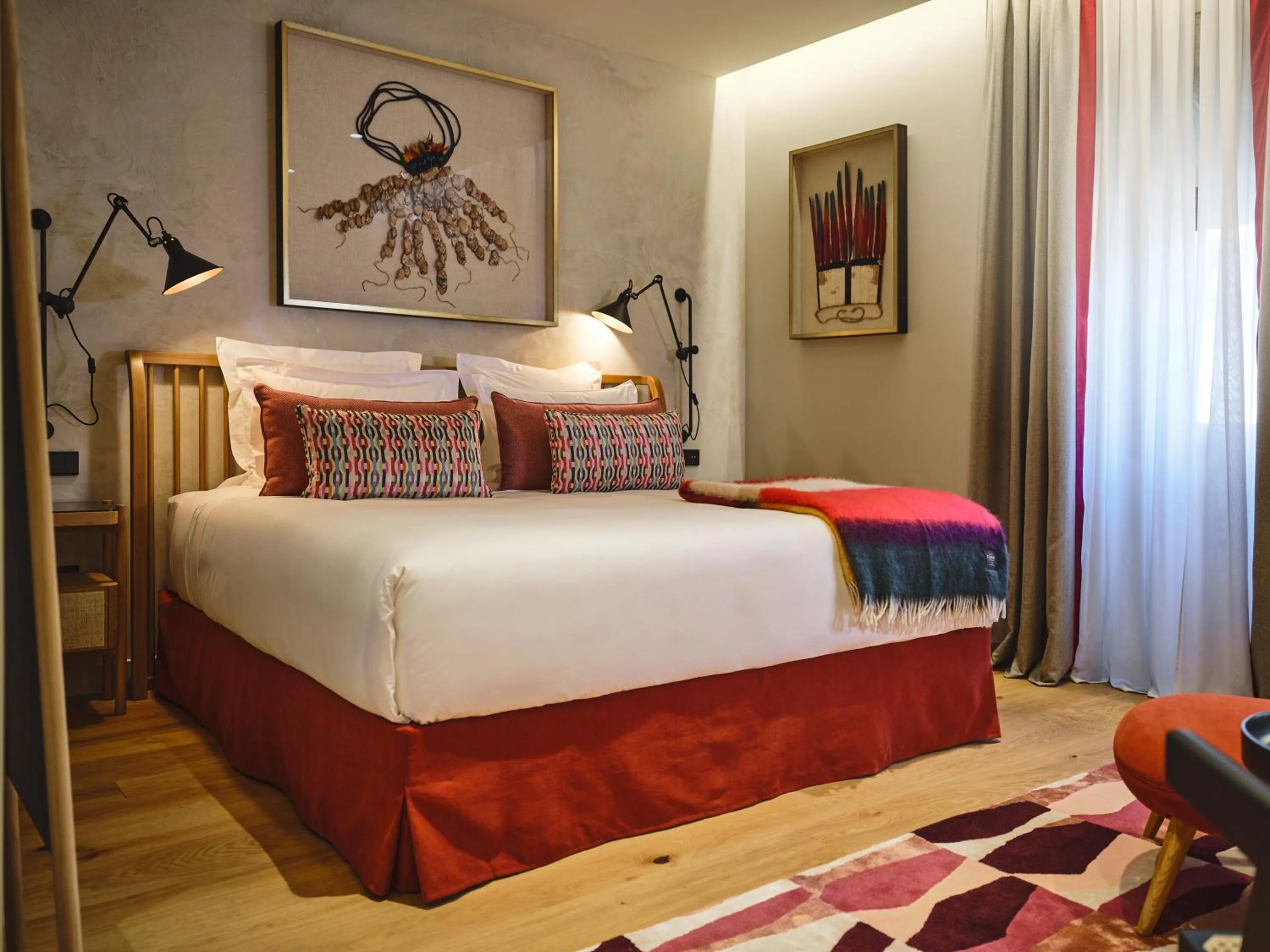 Bedroom, Bed in Palacio de Samaniego