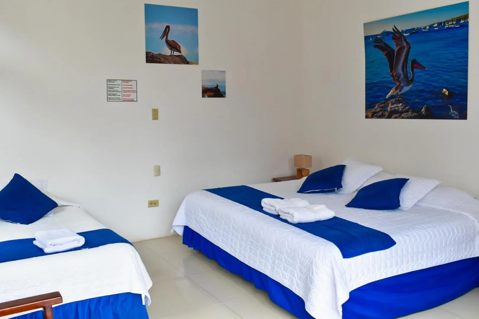 Bed in Gran Hostal Tintorera