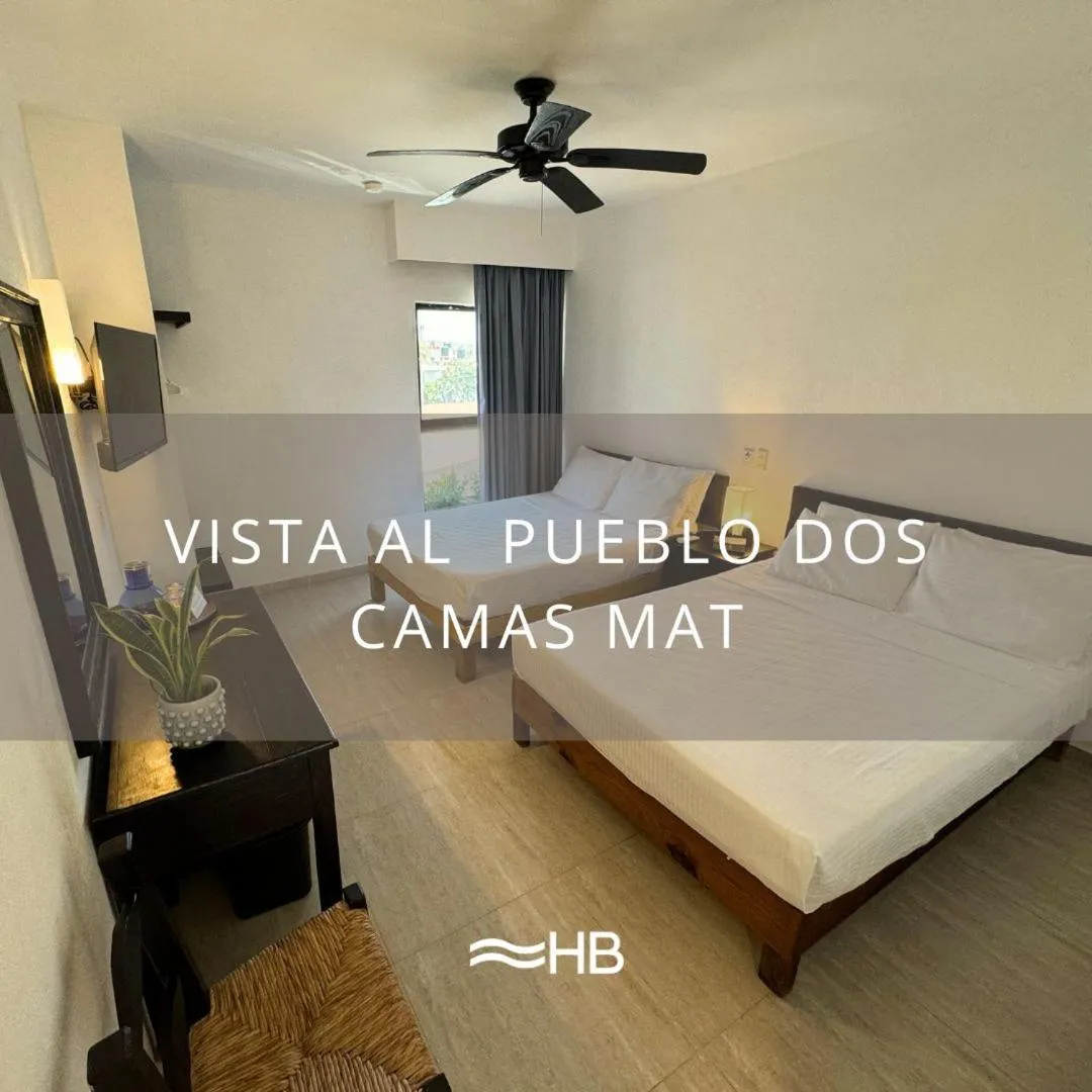 Bed in Hotel Barra de Navidad