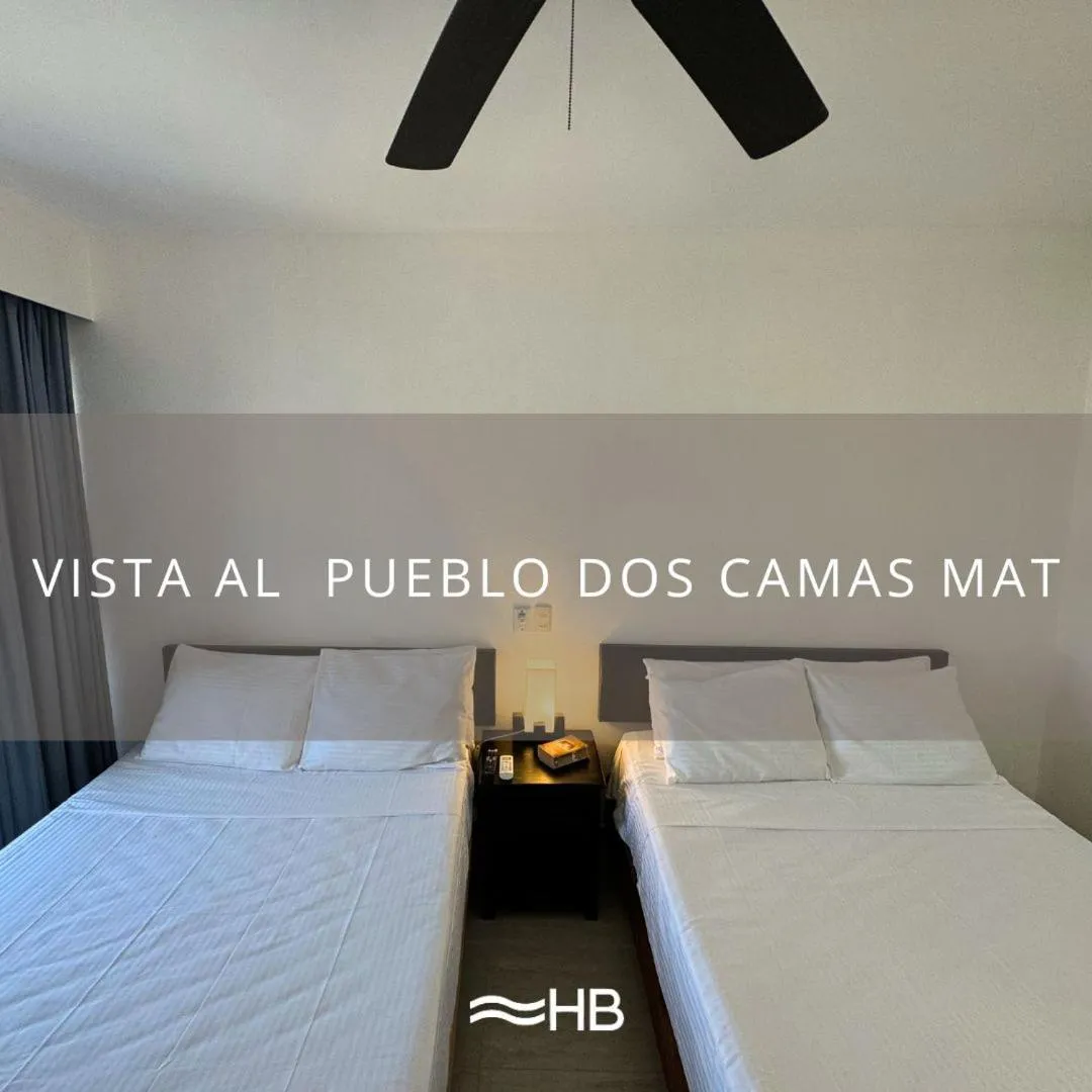 Bed in Hotel Barra de Navidad