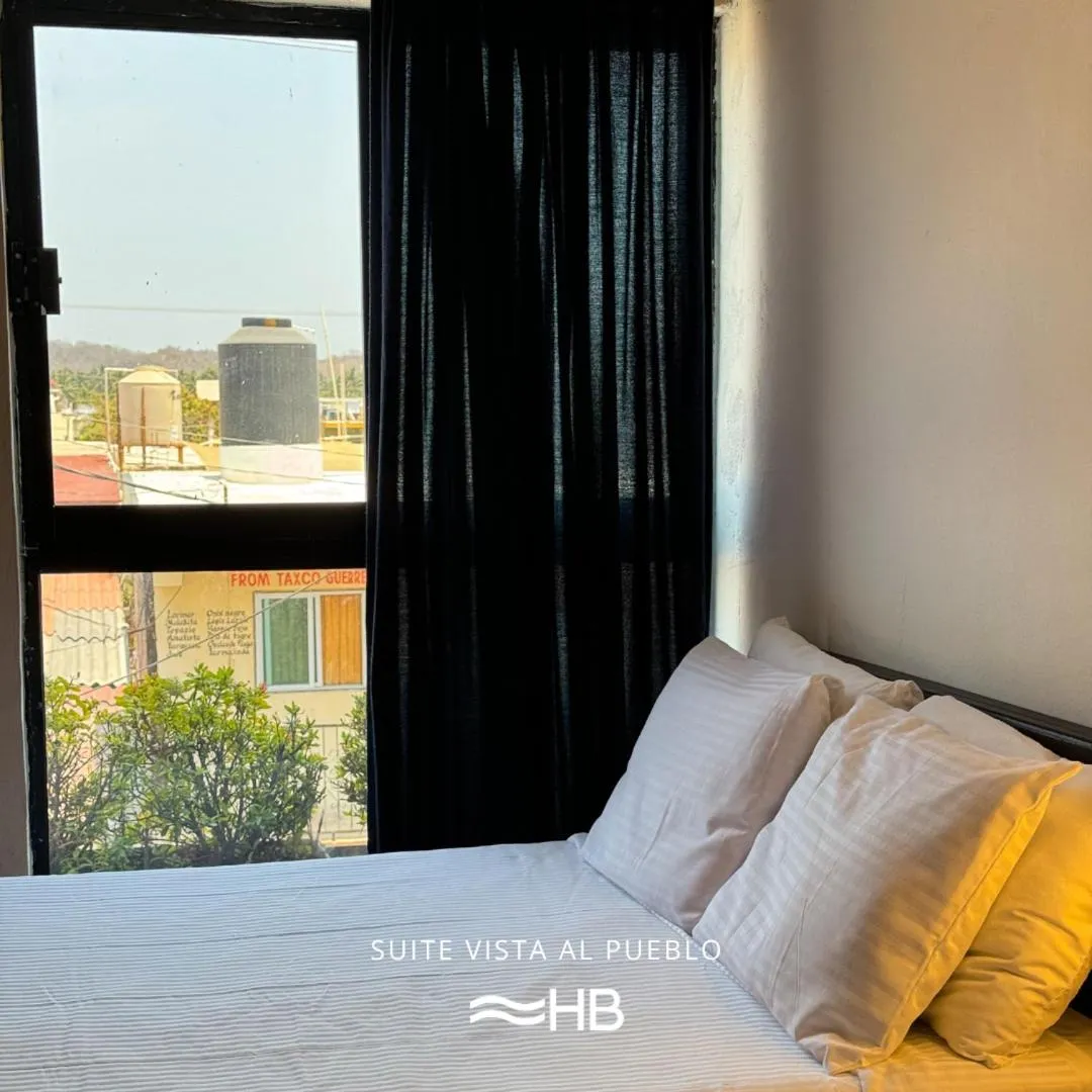 Bed in Hotel Barra de Navidad