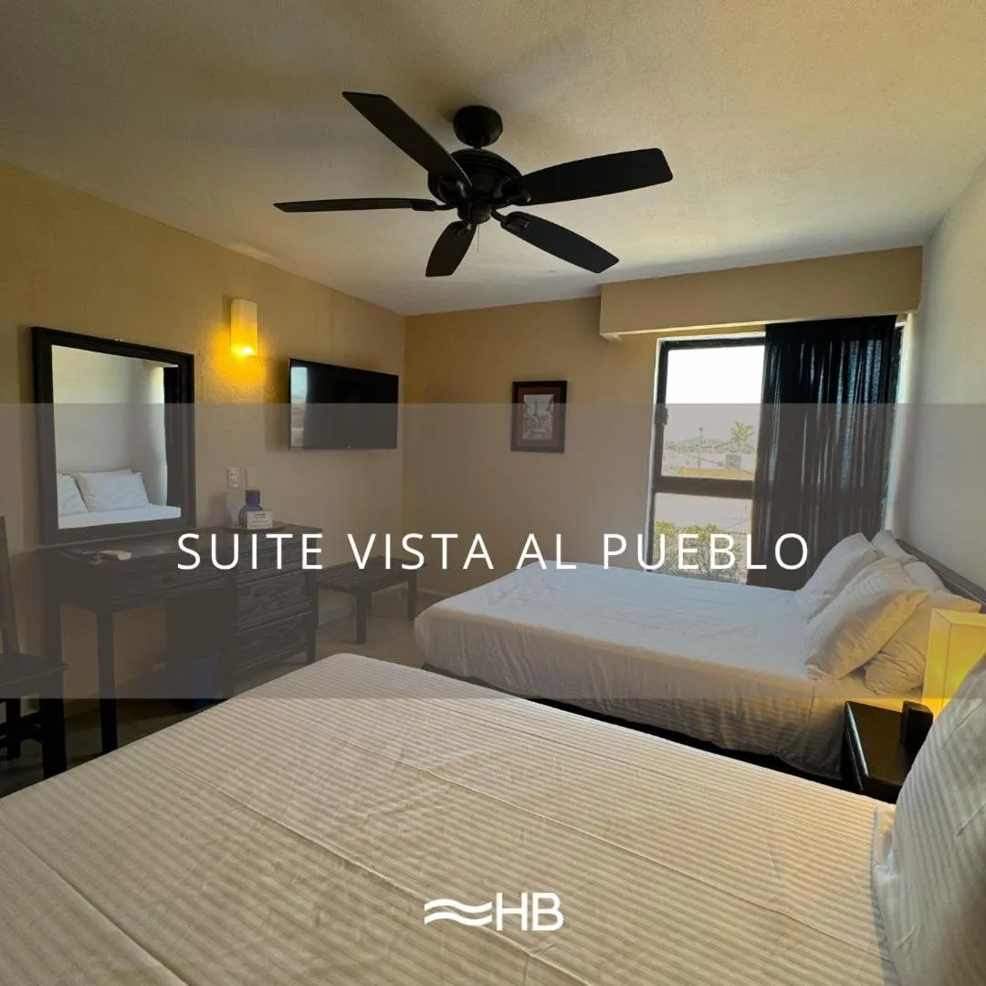 Bed in Hotel Barra de Navidad