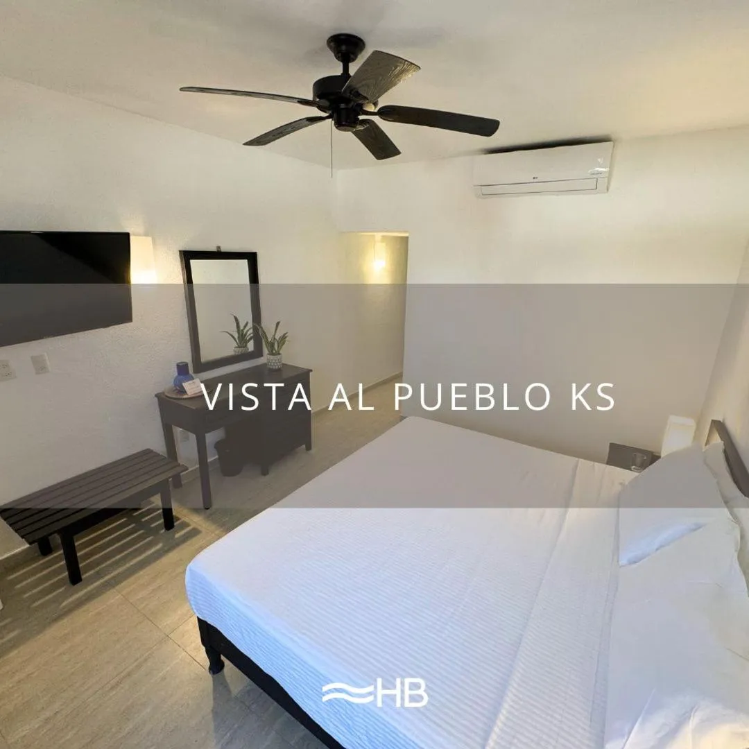 Bed in Hotel Barra de Navidad