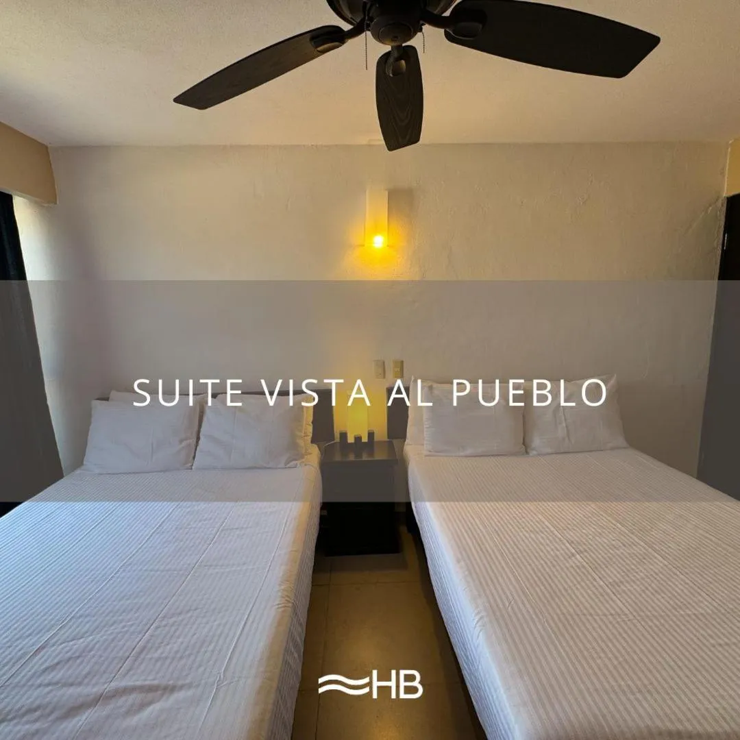 Bed in Hotel Barra de Navidad