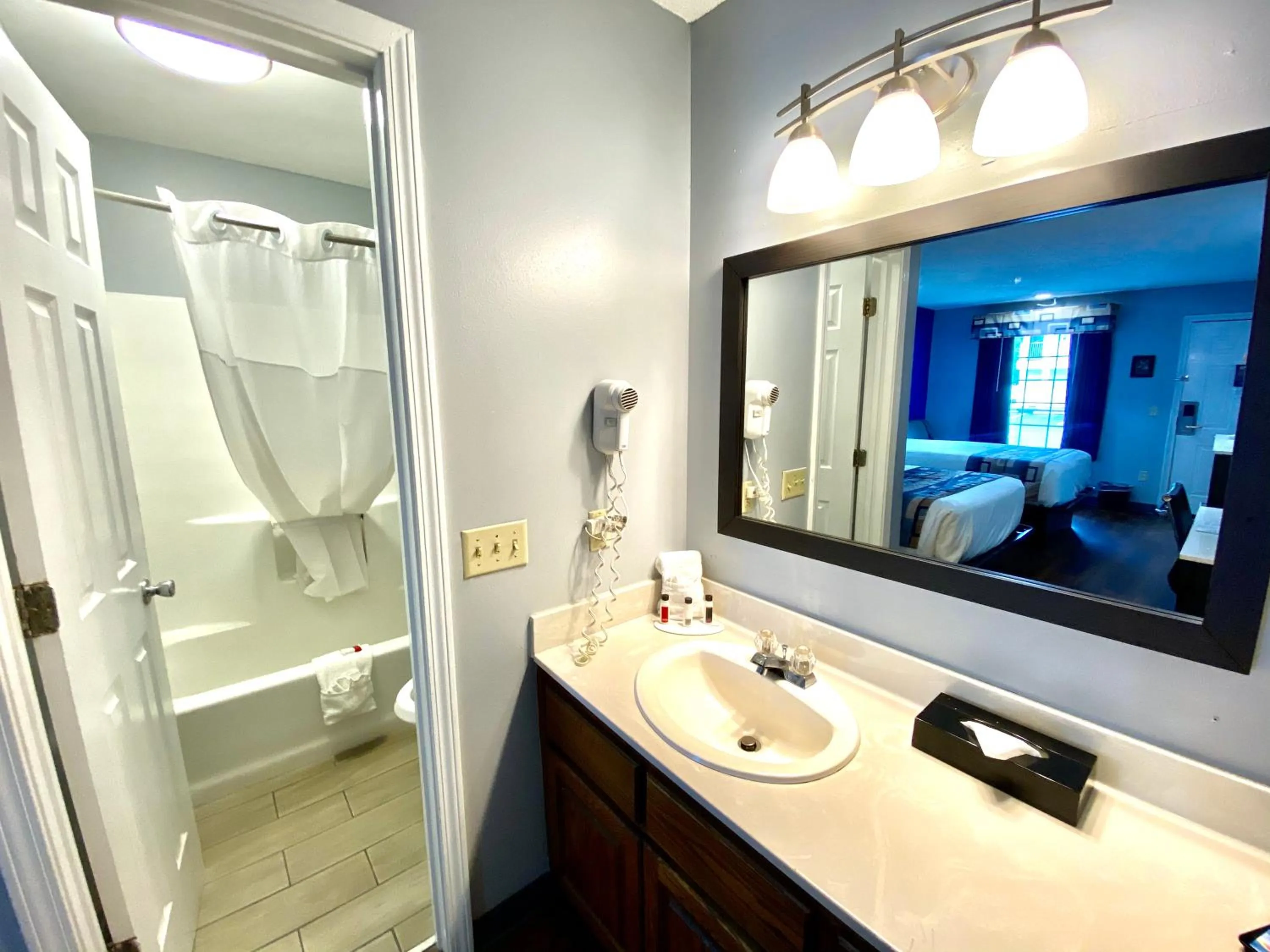 Bathroom in Baymont by Wyndham Albany at Albany Mall