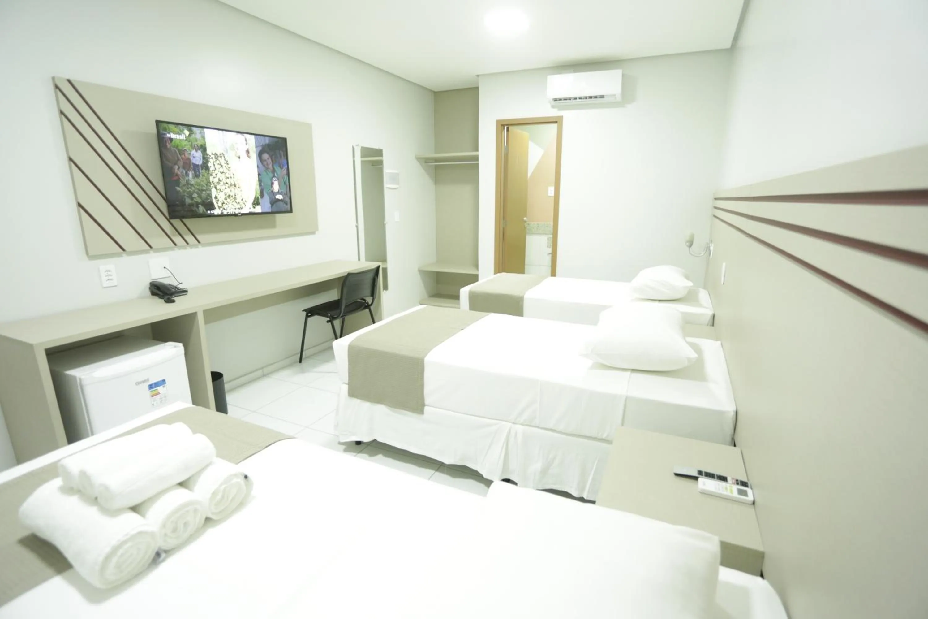 Bed in Valen Porto Hotel São Luís