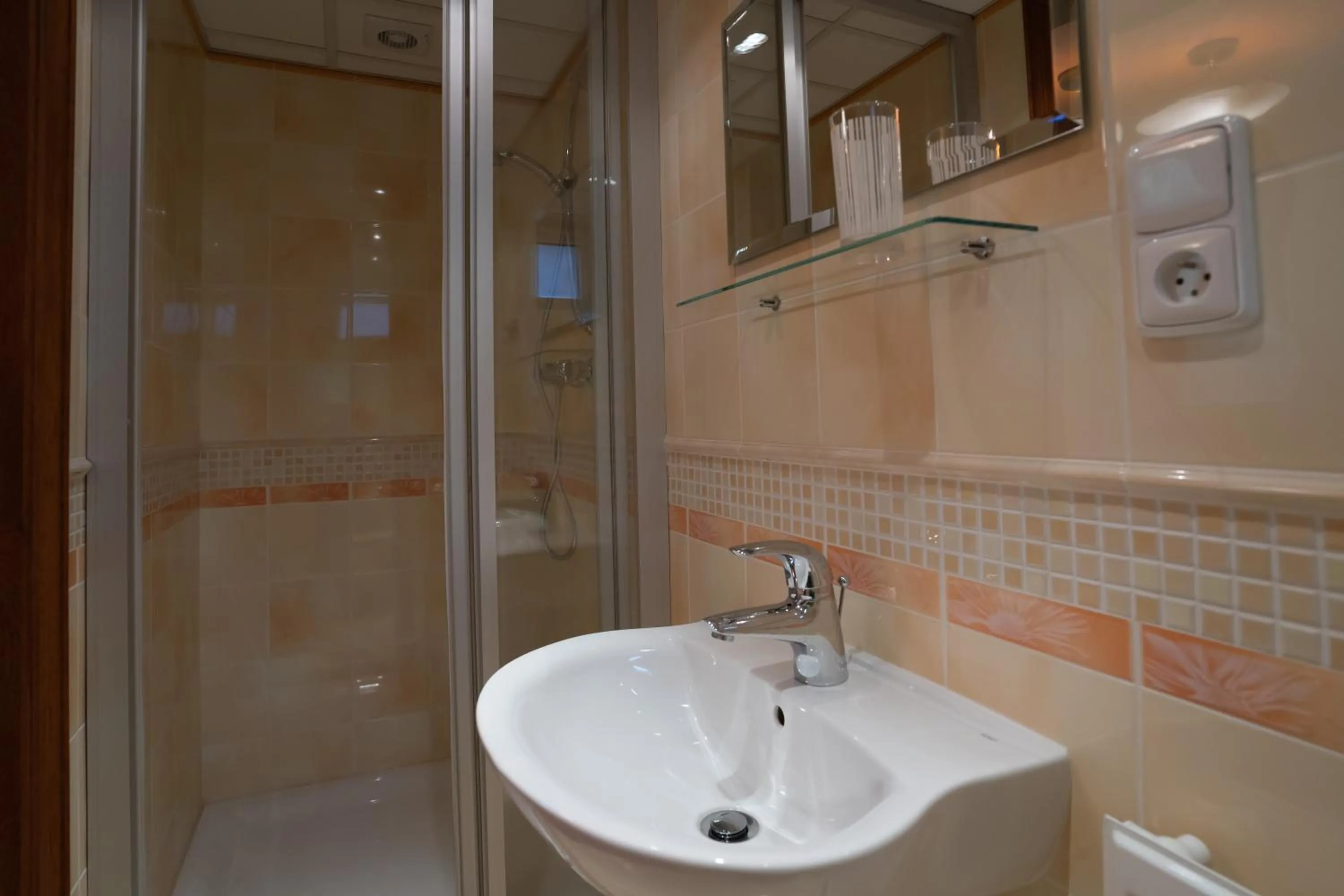 Shower in Jáchymoff