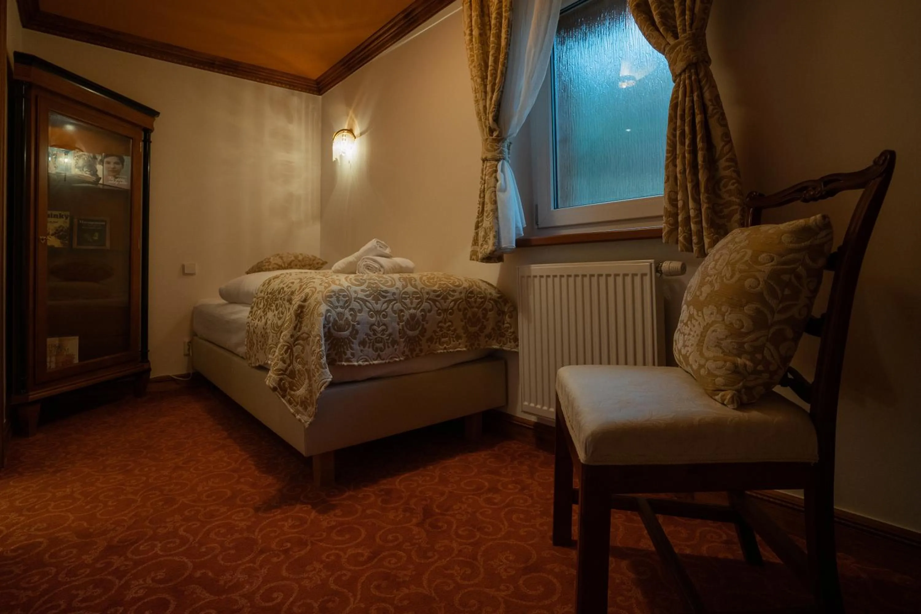 Photo of the whole room, Bed in Jáchymoff