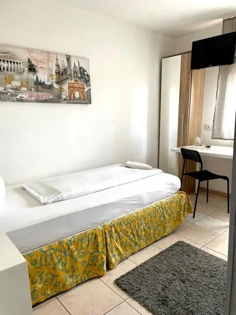 Bed in Hotel Nello