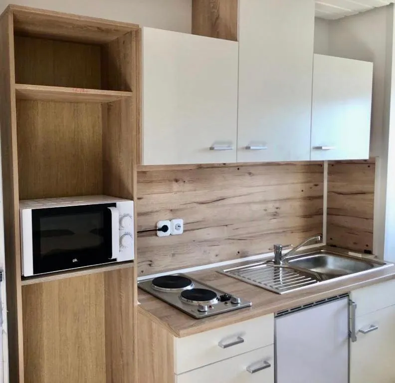Kitchen or kitchenette in Hotel Nello