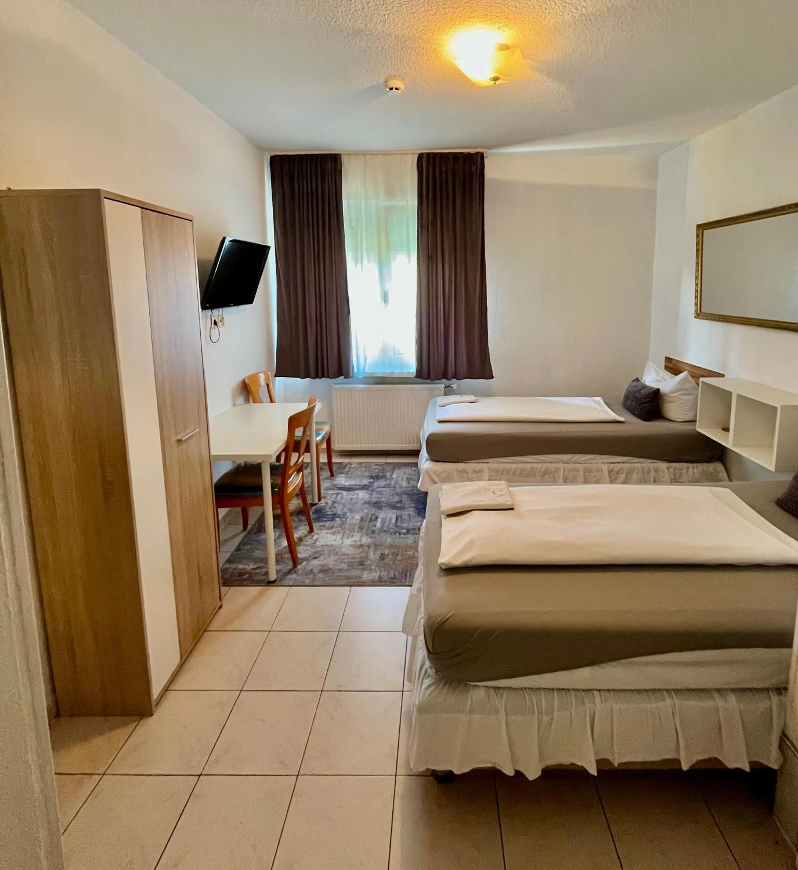 Bed in Hotel Nello
