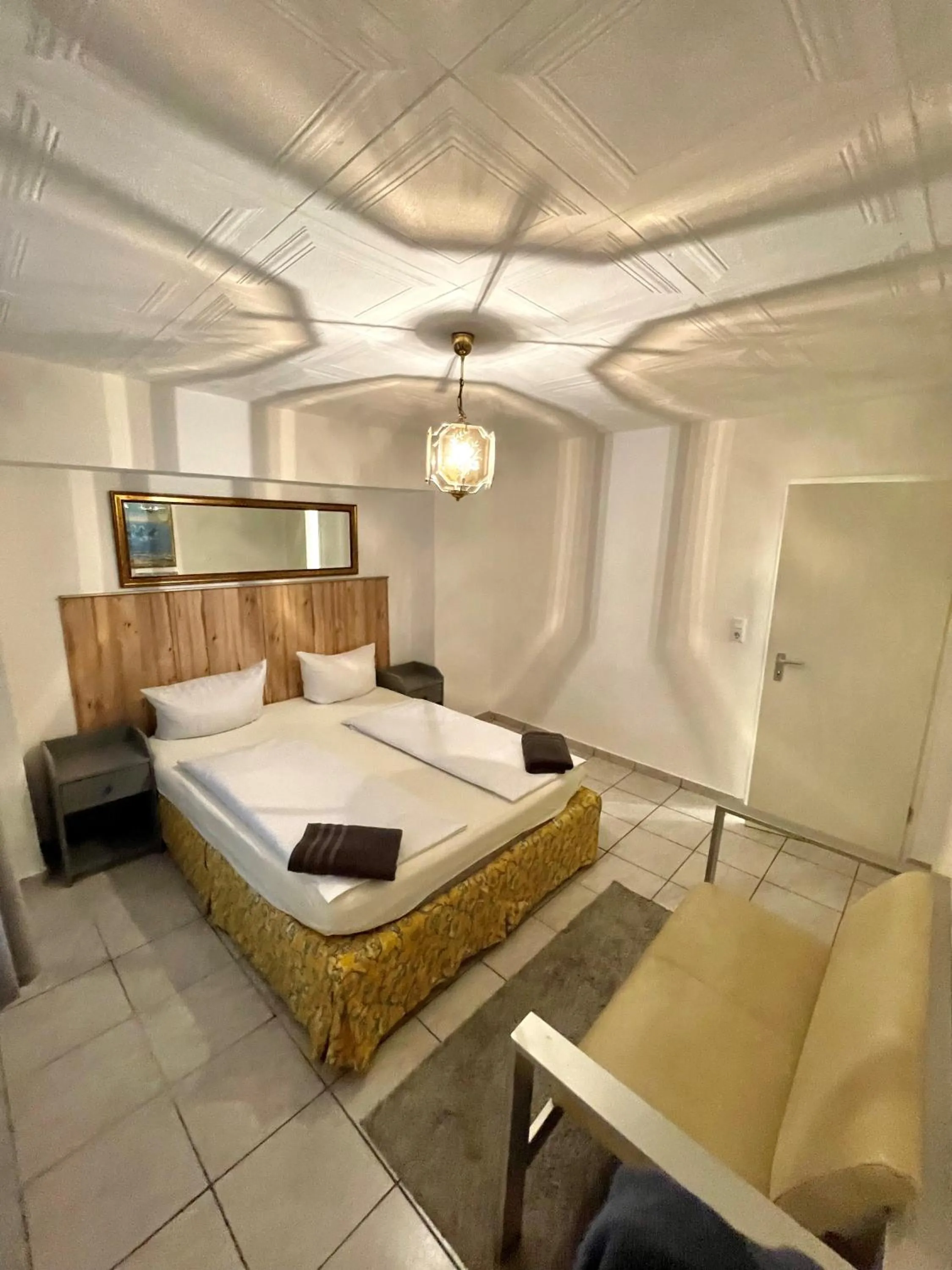 Bed in Hotel Nello