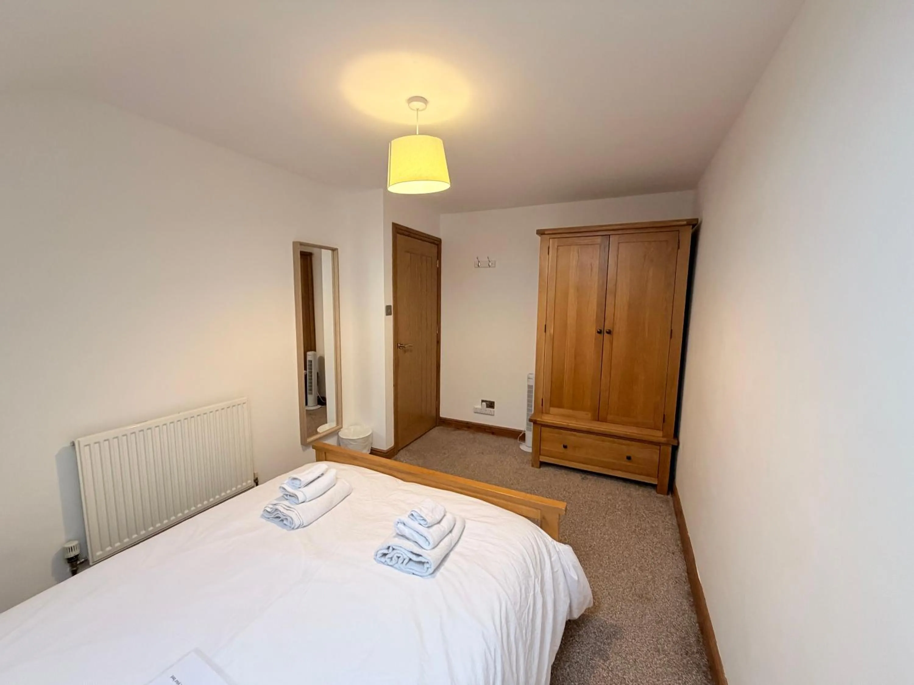 Bedroom, Bed in The Haven Keswick - Spacious Central Apartment