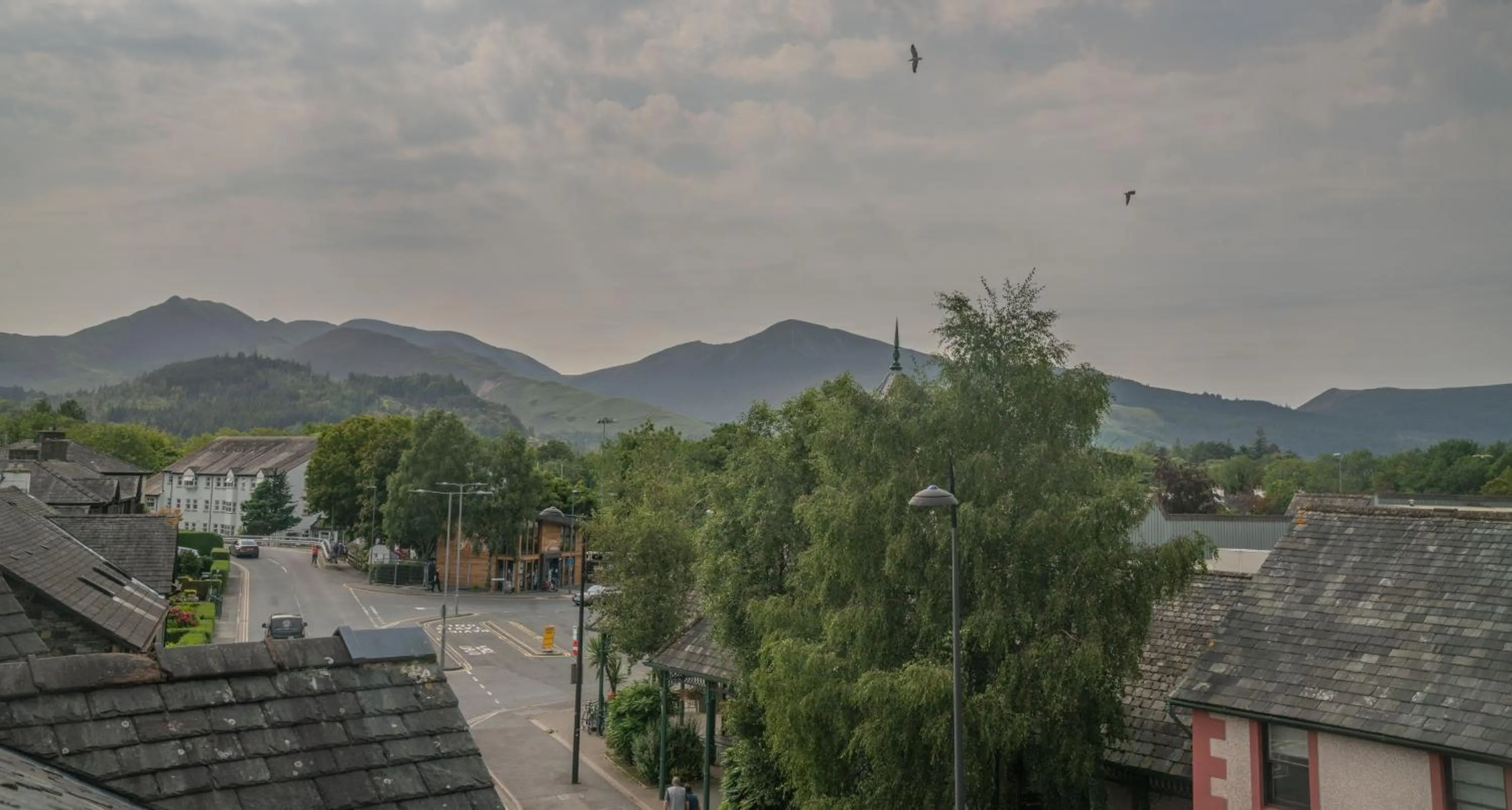 Mountain view in The Haven Keswick - Spacious Central Apartment
