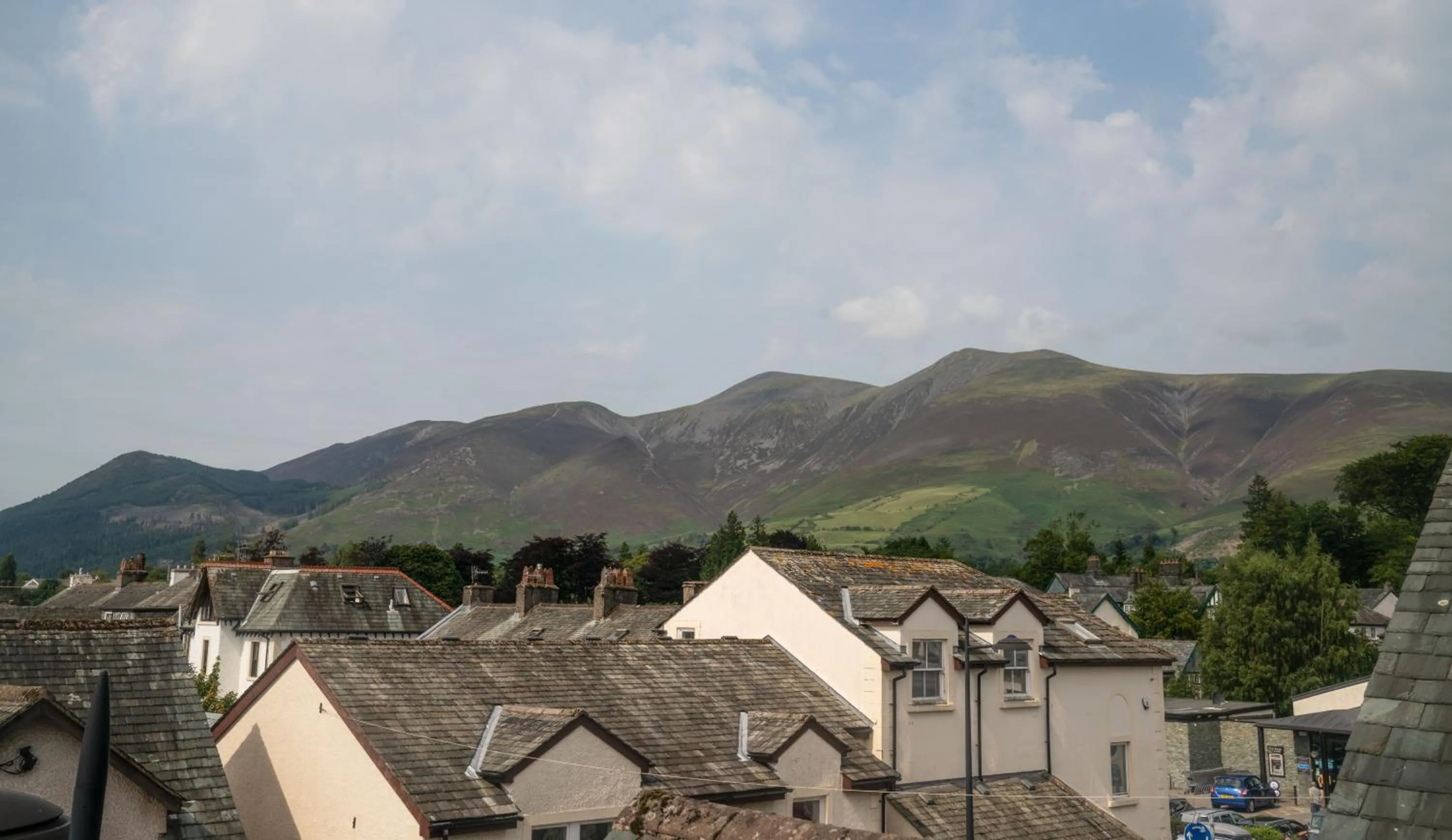Mountain view in The Haven Keswick - Spacious Central Apartment