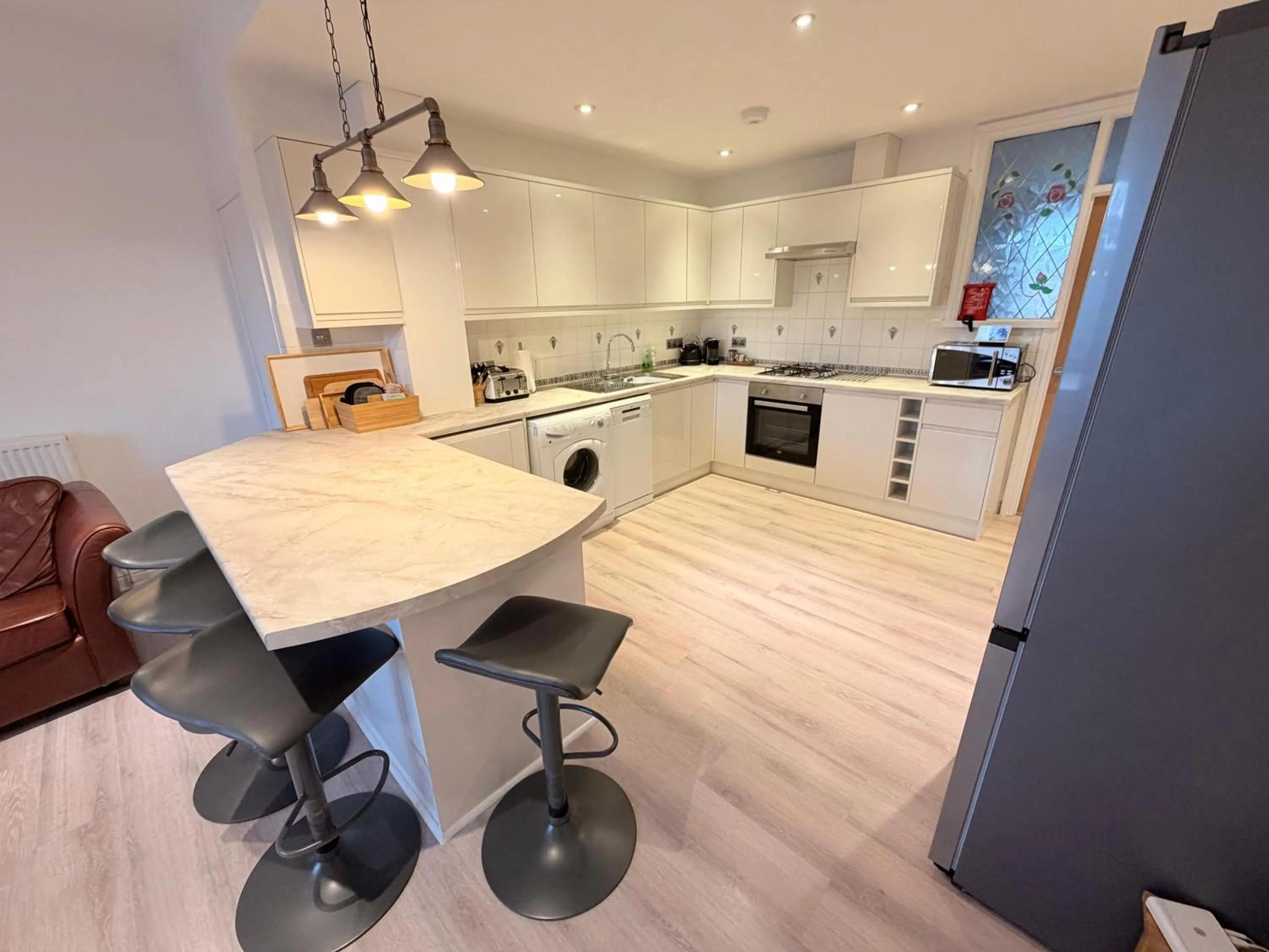 kitchen in The Haven Keswick - Spacious Central Apartment
