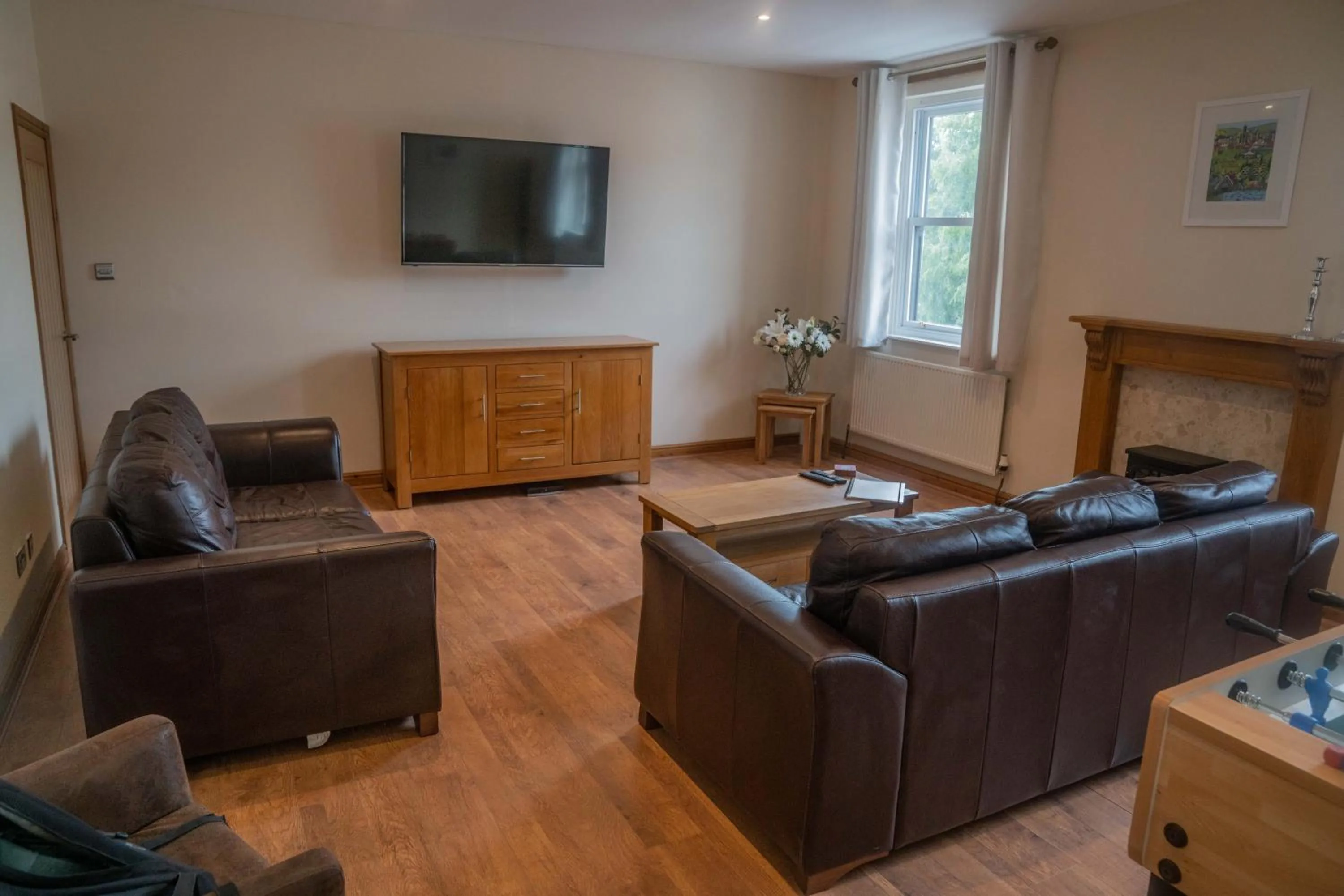 TV and multimedia in The Haven Keswick - Spacious Central Apartment