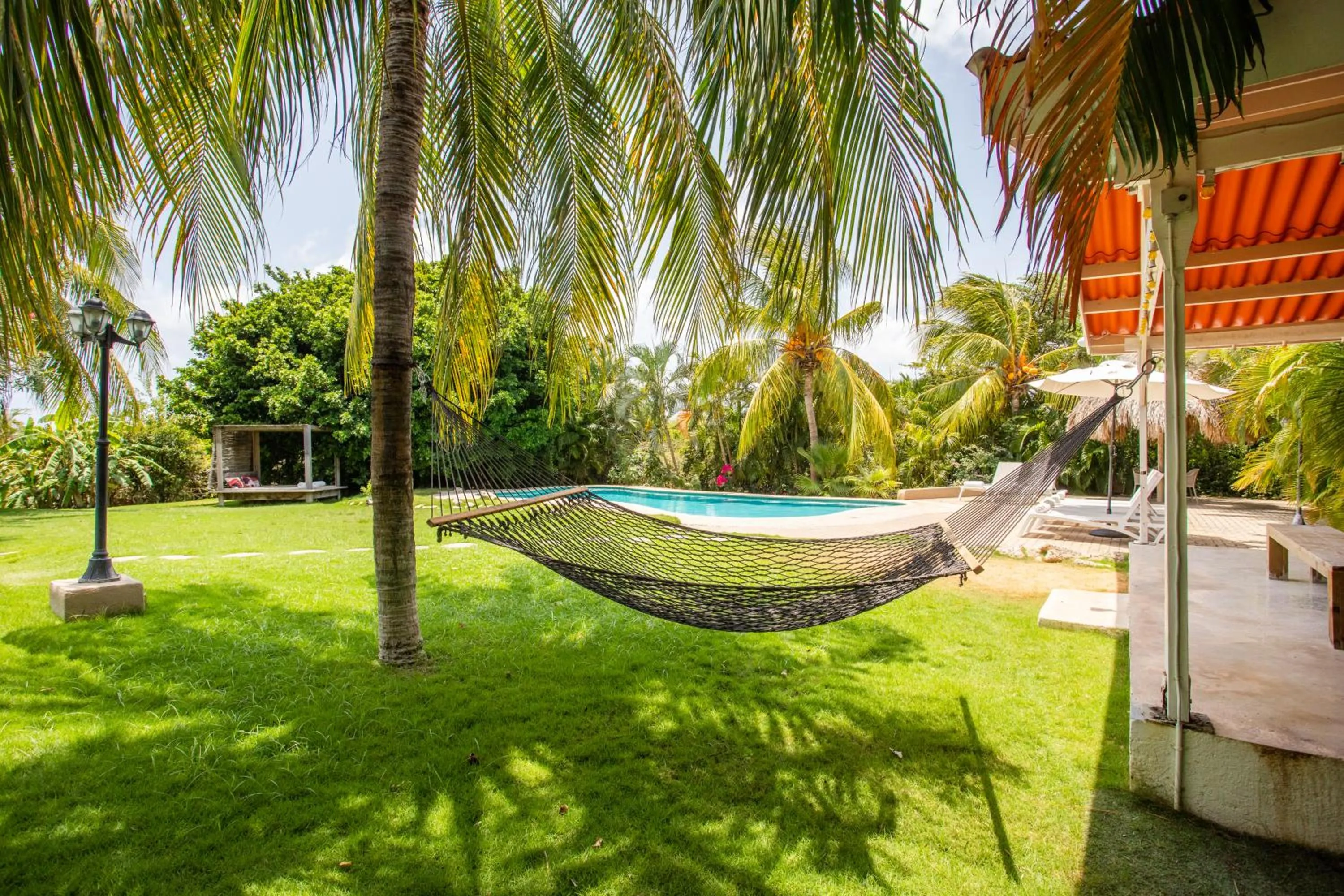 Garden in TUK Tropical Boutique Resort Jan Thiel